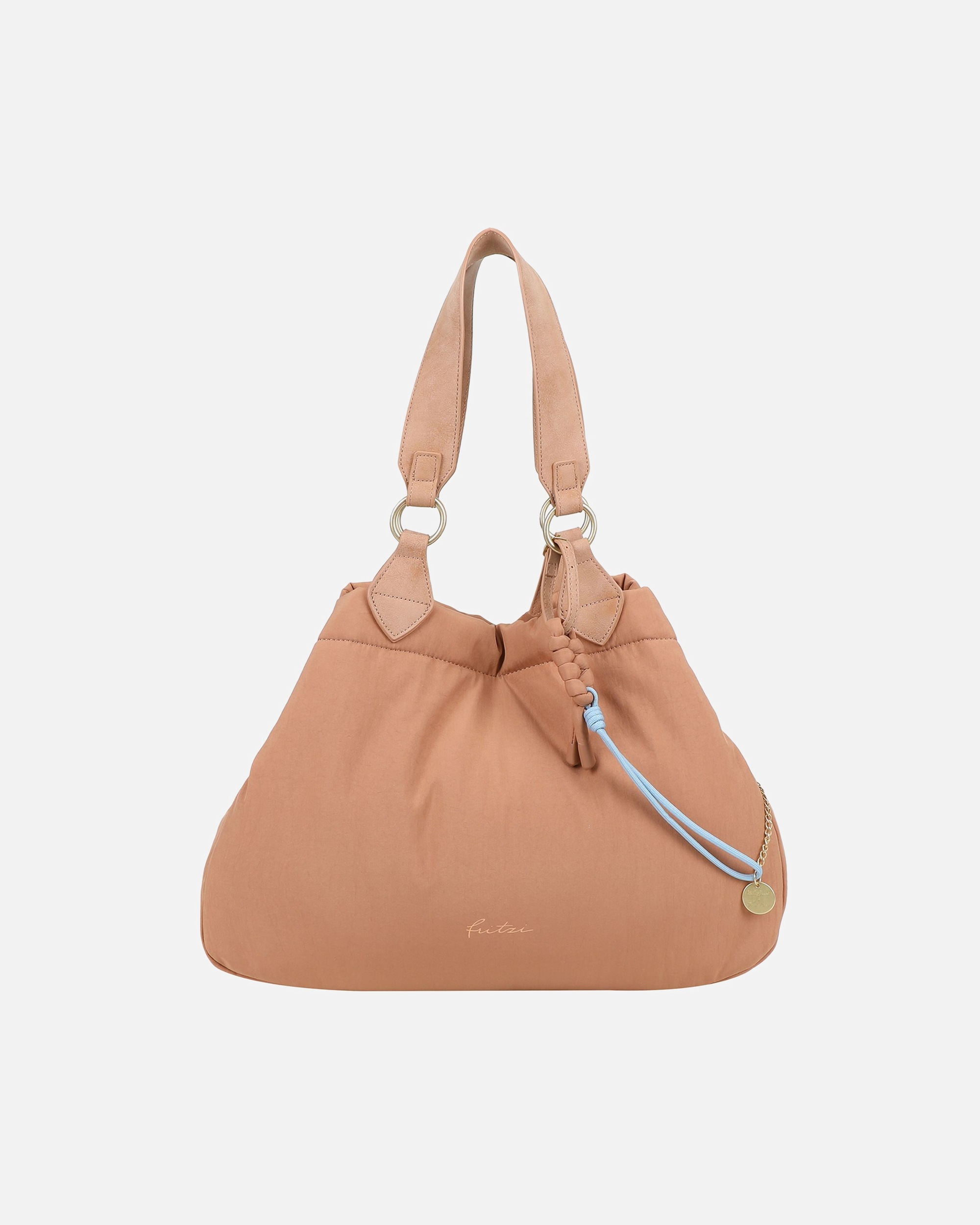 Clutch für Weiblich Fritzi aus Preußen Brigitte x Fritzi Limited Chain Sky Shopper mokka
