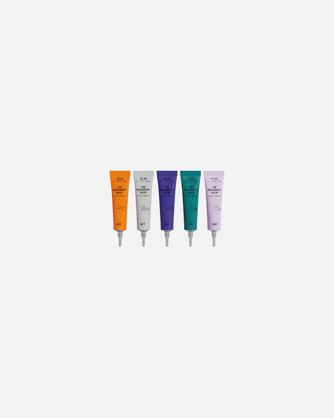 Geschenkset für Unisex AKT London Default Brand Line The Deodorant Balm Discovery Set 1 Stück