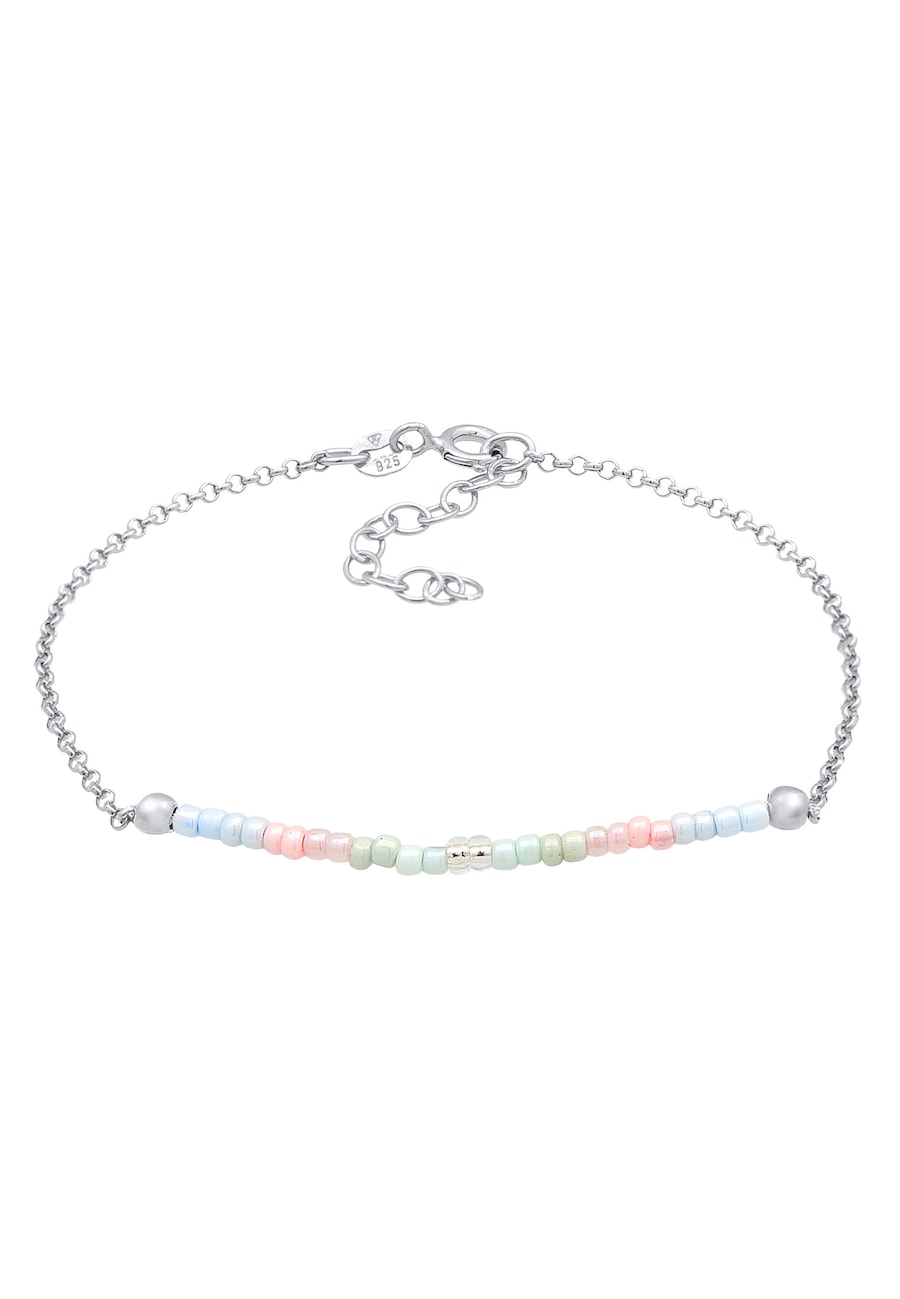 Elli Beads Kugeln Pastell 925 Silber silberfarben Damen