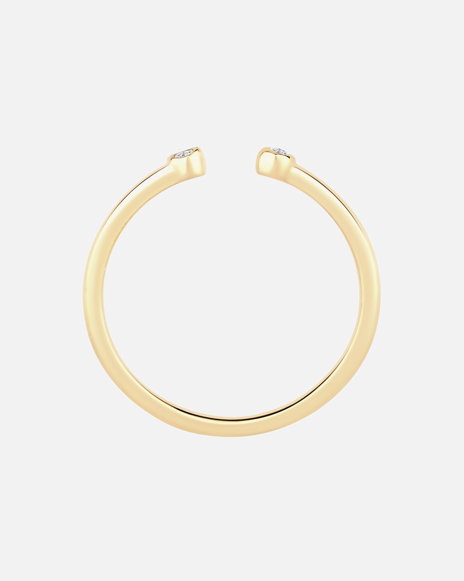 Ring für Weiblich Glanzstücke München Ring aus Sterling Silber in gelbgold mit Topas 52
