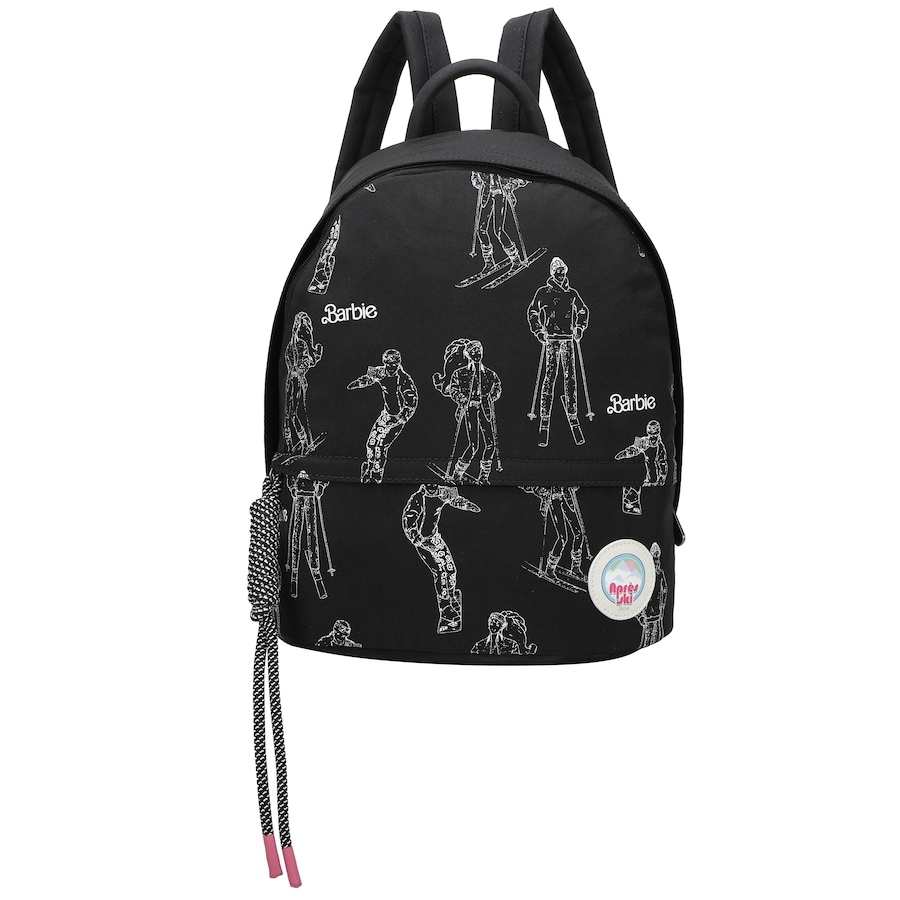 Fritzi aus Preußen Rucksack Apres Ski Limited Barbie mit dekorativem Barbie-Print schwarz Schwarz Damen