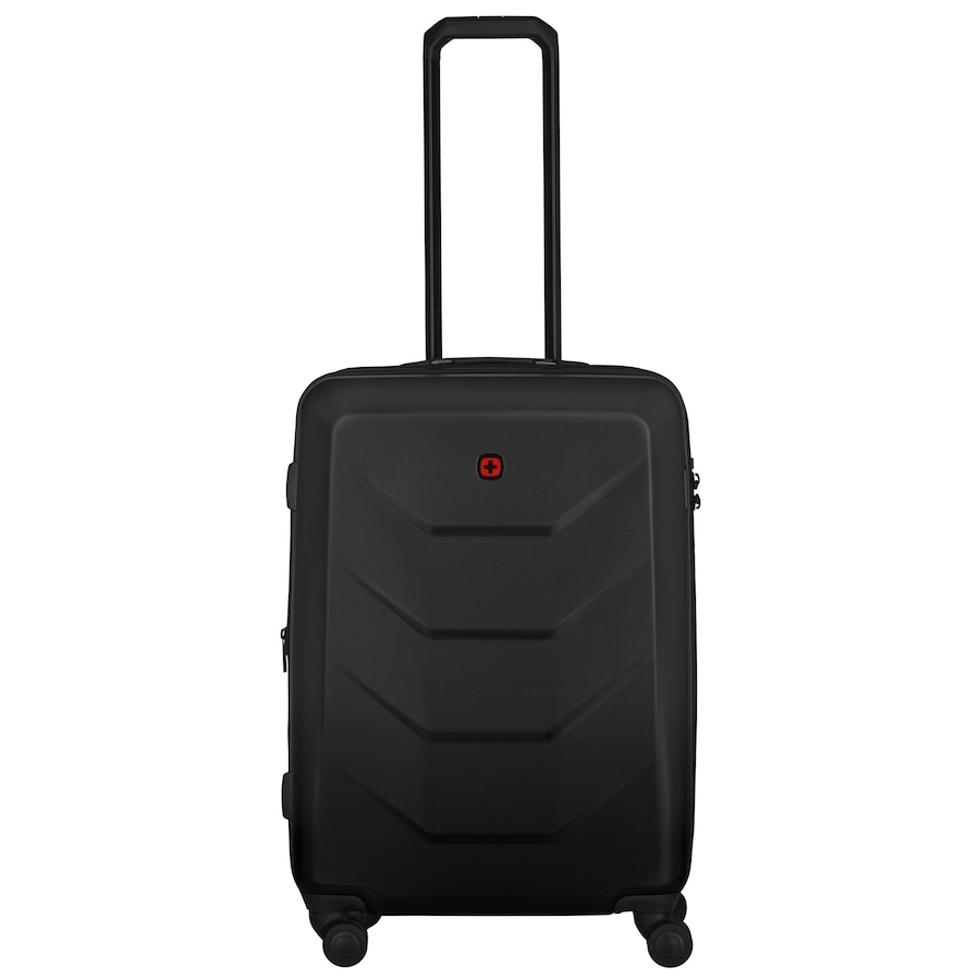 Wenger Prymo 4 Rollen Trolley M 65 cm mit Dehnfalte black Schwarz Herren