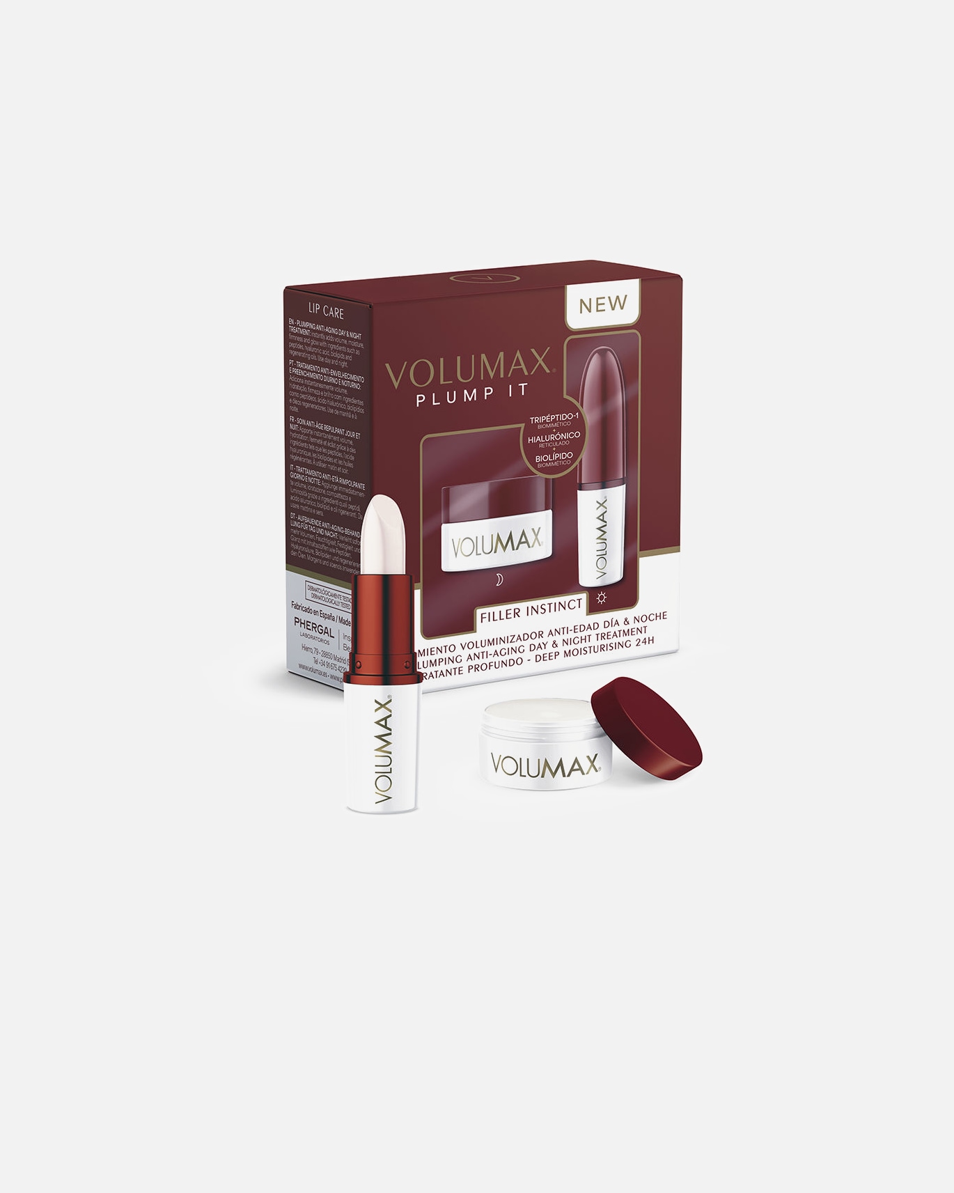Lippenpflege für Unisex Volumax VOLUMAX PLUMP IT FILLER ANTI-AGING-PFLEGESET 1 Stück