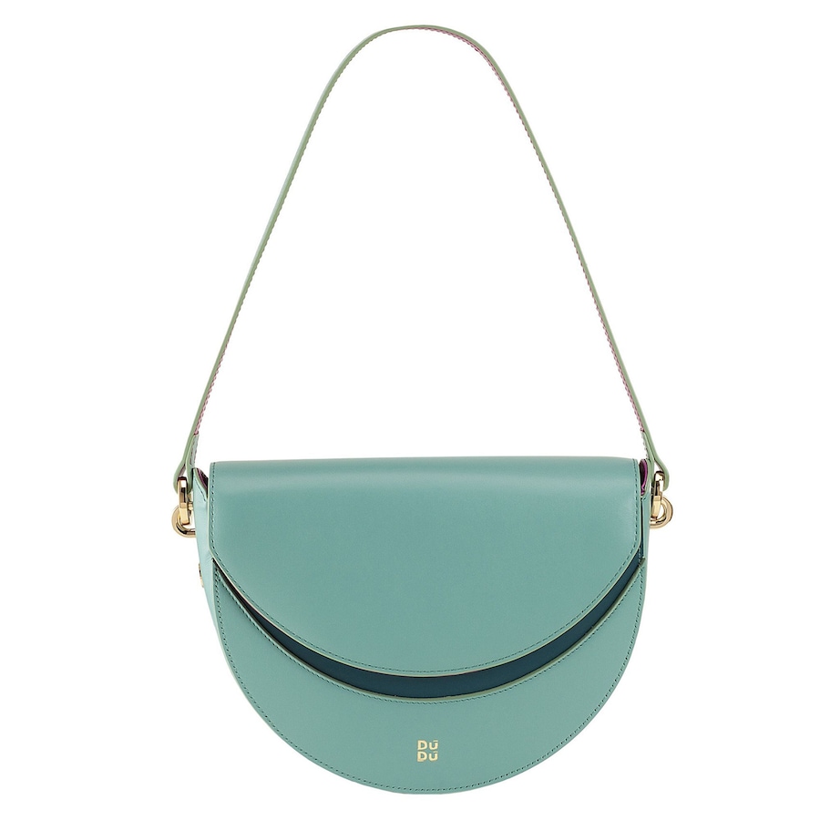 DuDu Schultertasche salvia nappa Grün Damen