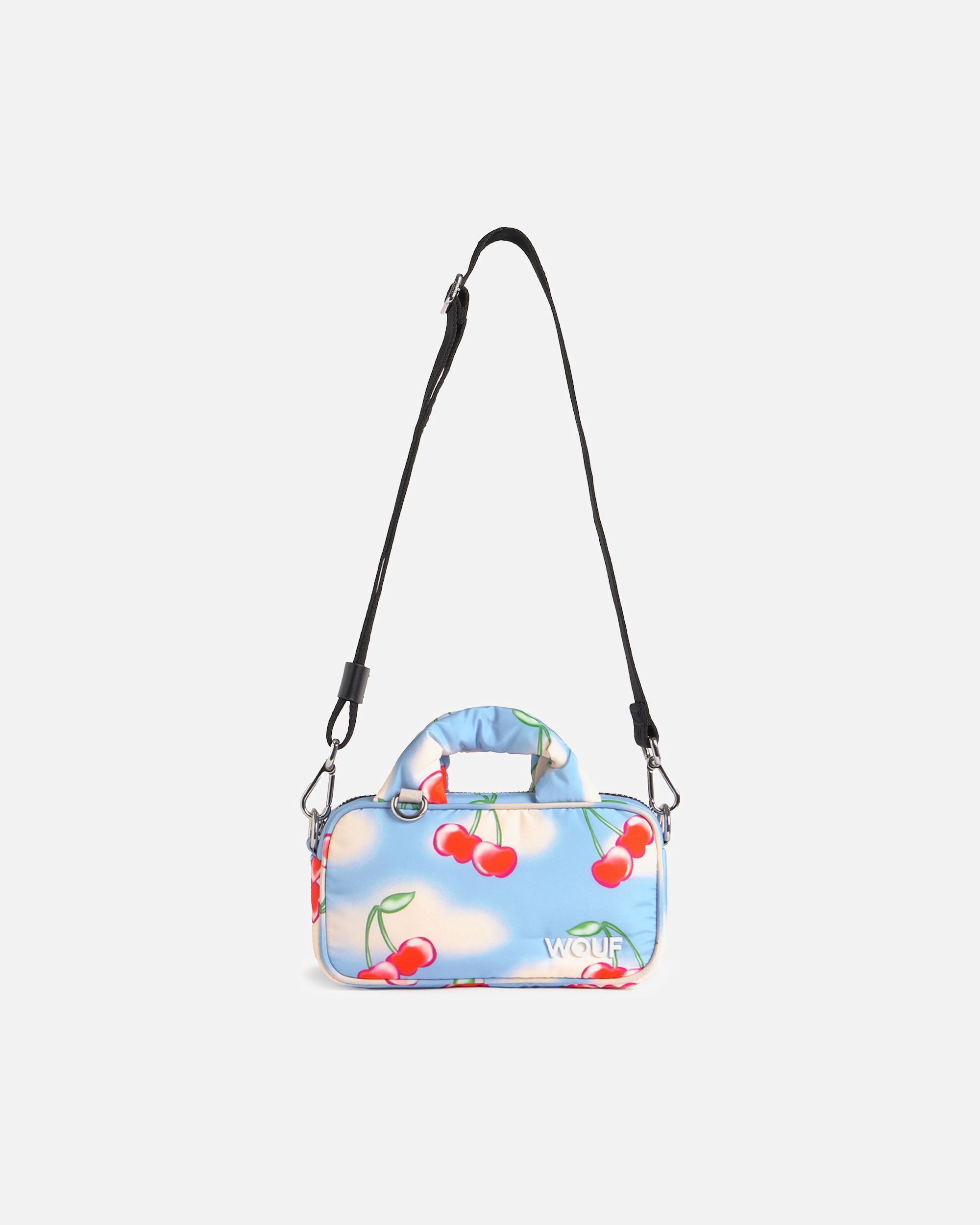 Handtasche für Weiblich Wouf Studio Henkeltasche cherry sky