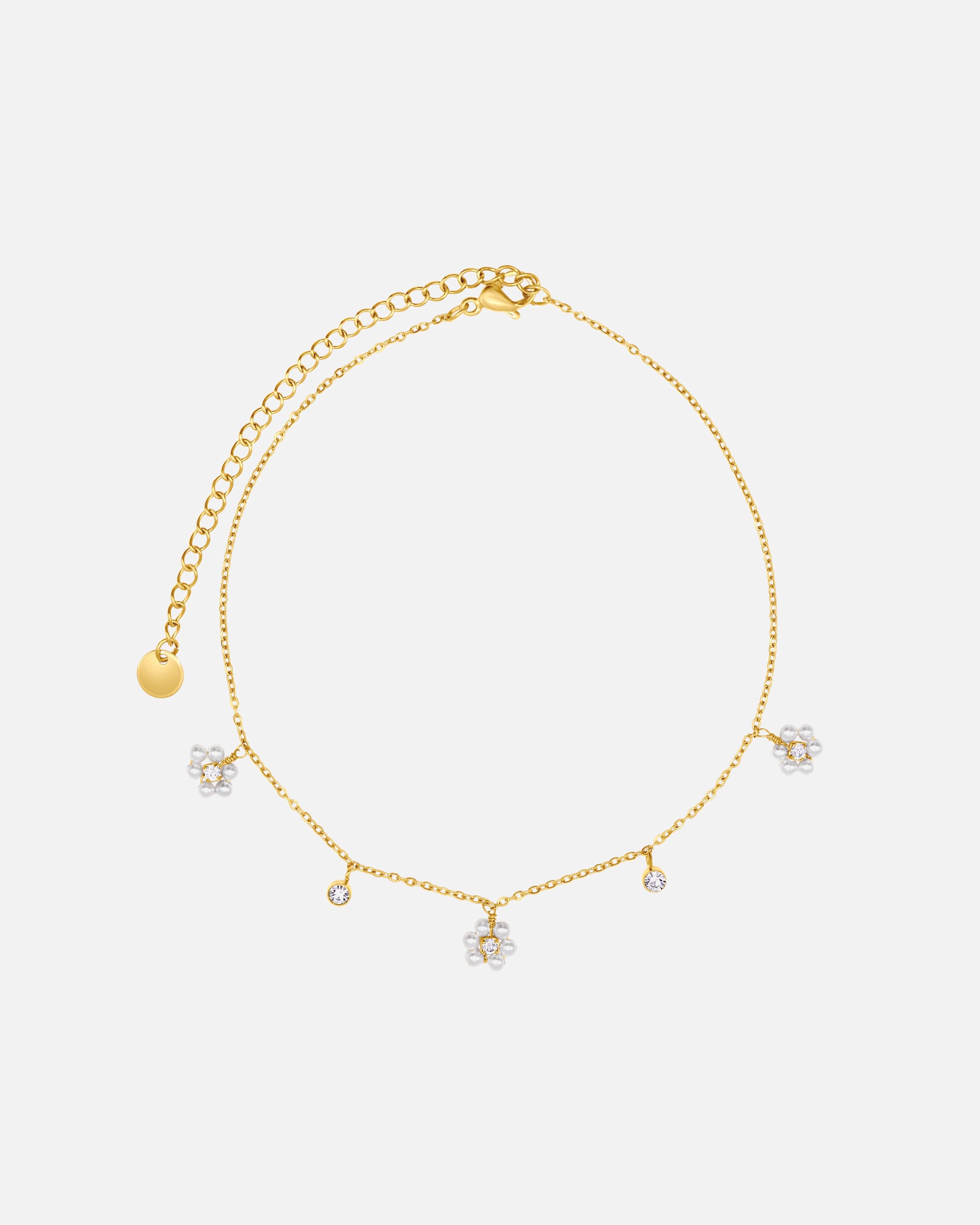Fußschmuck für Weiblich Heideman Fußkettchen Aila goldfarben OneSize