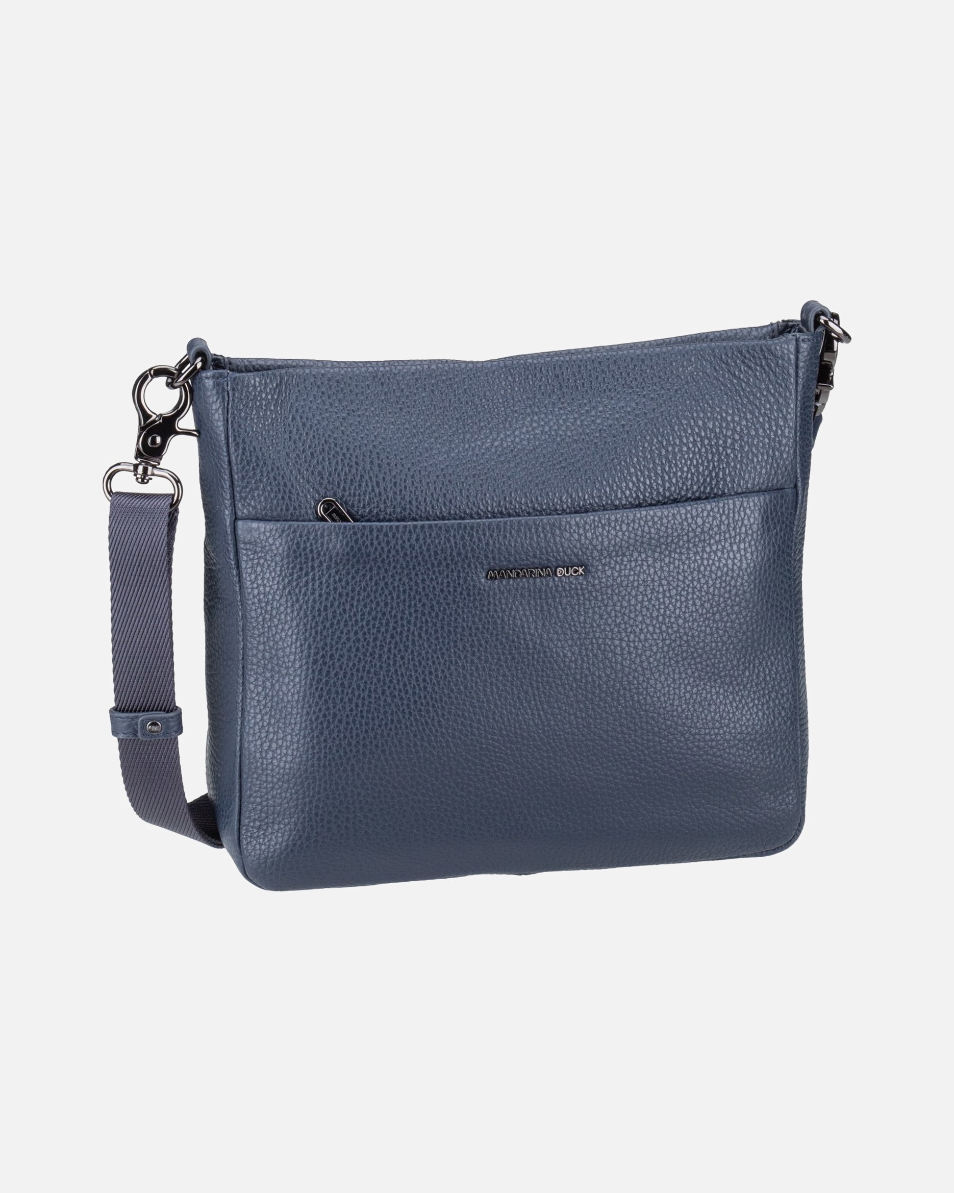 Rucksack für Unisex Mandarina Duck Bodybag Mellow Leather Squared FZT17 Dress Blue