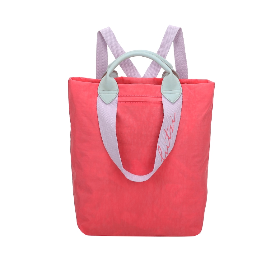 Fritzi aus Preußen Rucksack Ju in modischem Design rot Rosegold Damen