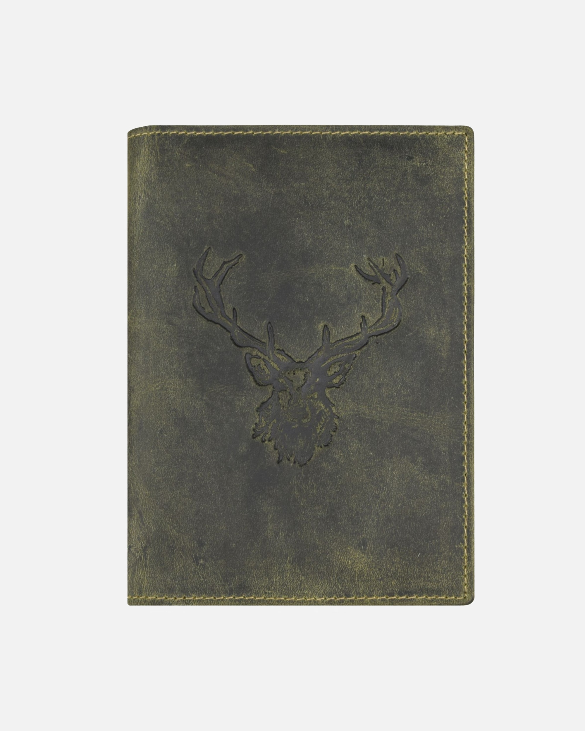 Portemonnaie für Männlich Greenburry Vintage Ausweisetui oliv