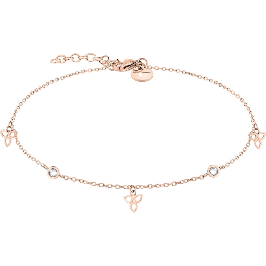 Tamaris Fußkette Edelstahl roségold Damen