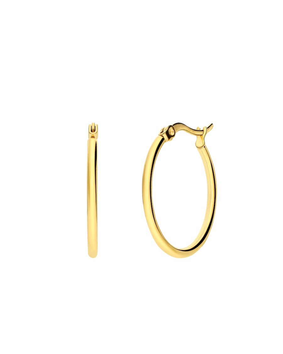 Lucardi Ohrringe Stahl Damen