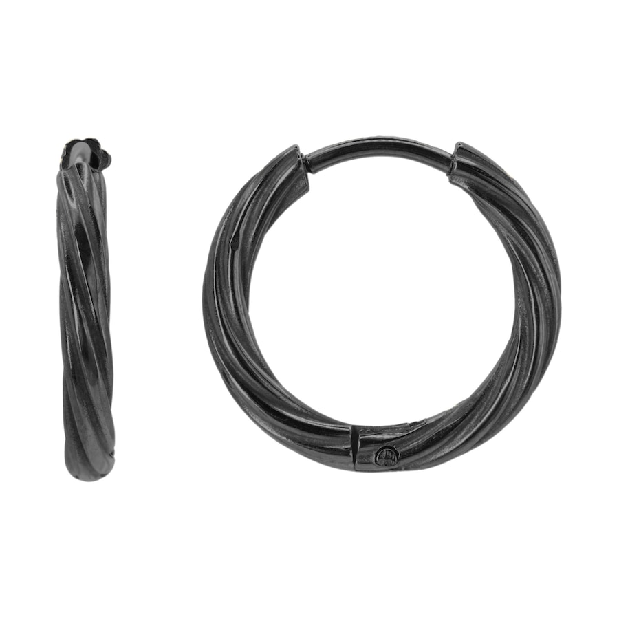 Heideman Ohrschmuck Moritz schwarz Herren
