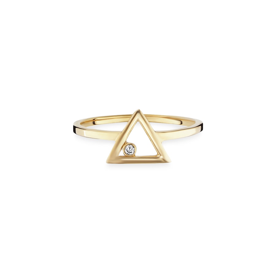 caï Ring 925/- Sterling Silber Zirkonia weiß 058 (18,5) Damen