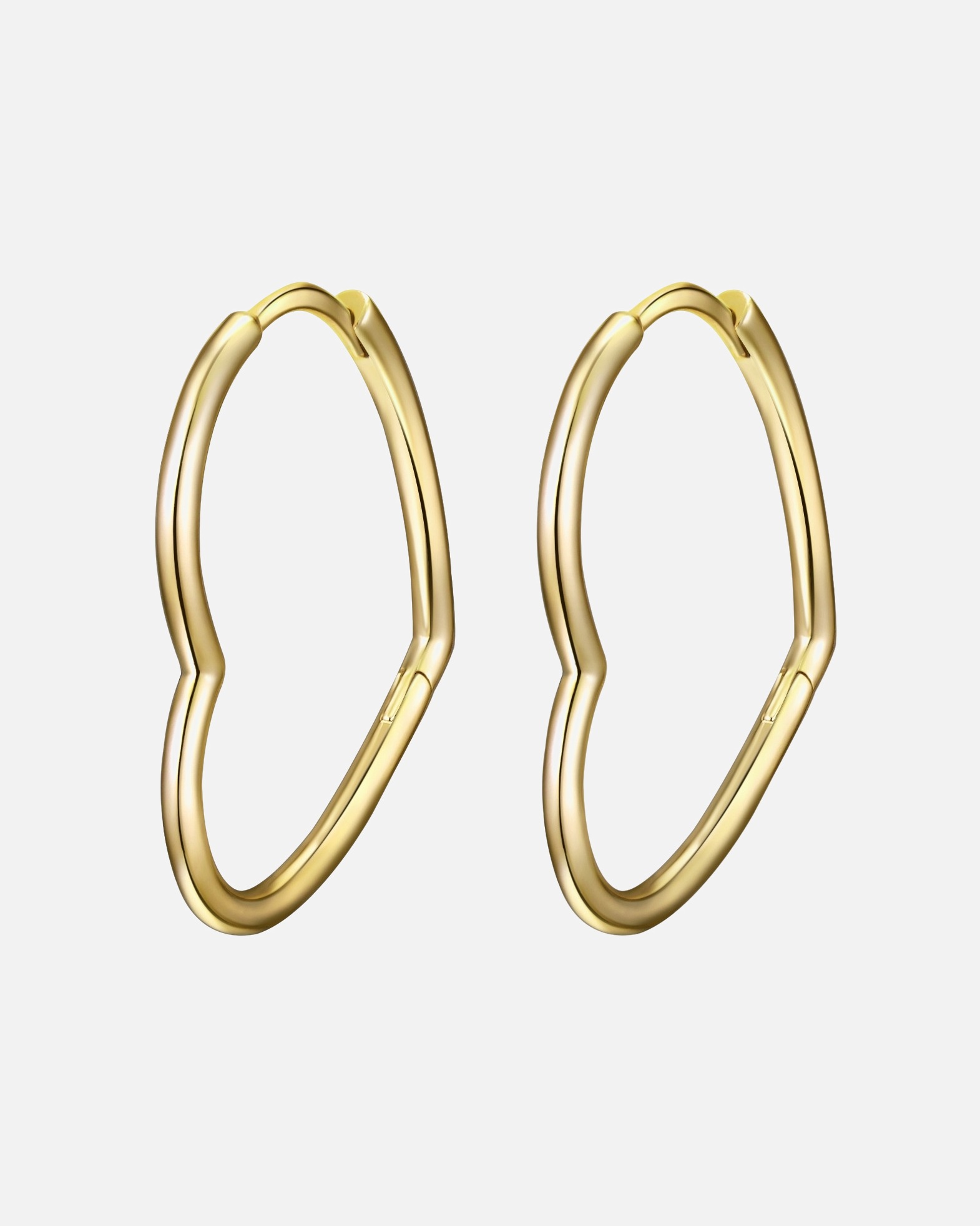 Creolen für Weiblich Glanzstücke München Creolen Sterling Silber roségold 29,2 mm