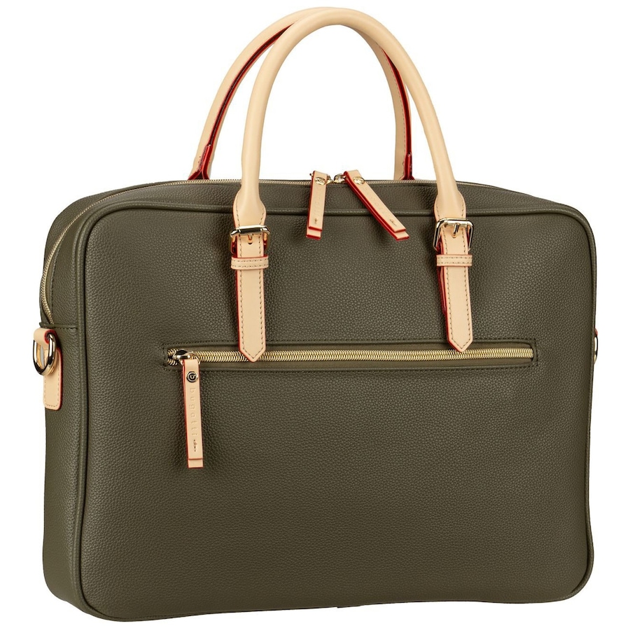 Bugatti Aktentasche Ella Olive Grau Damen