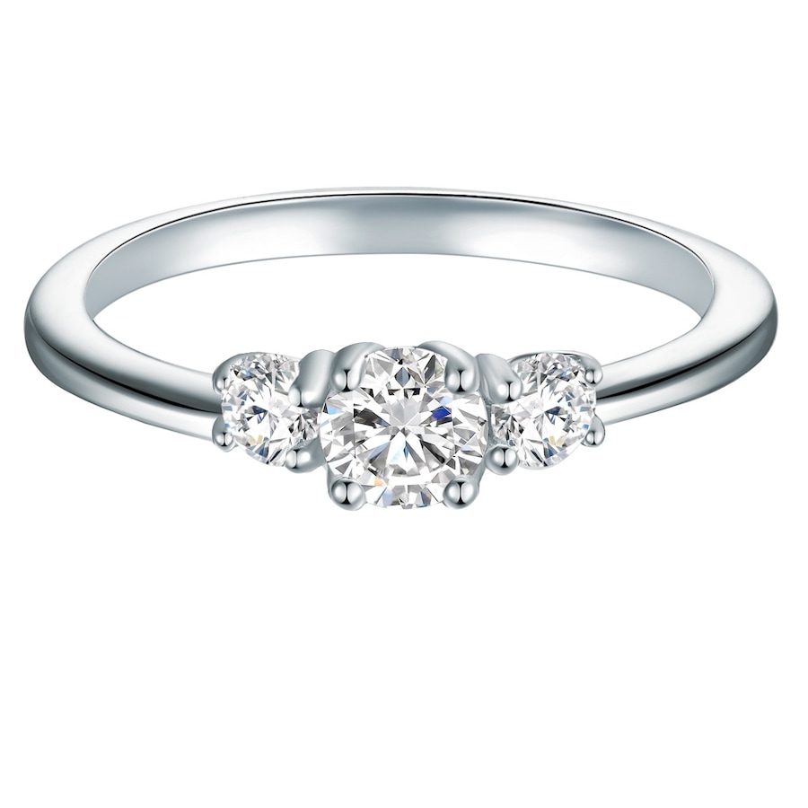Trilani Ring aus Sterling Silber in mit Zirkonia 54 Damen