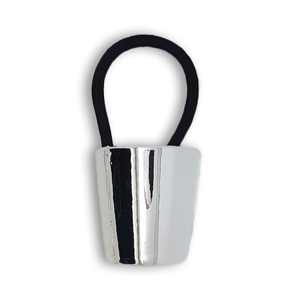 SOHO Pferdeschwanz Halter Manschette Silber Damen