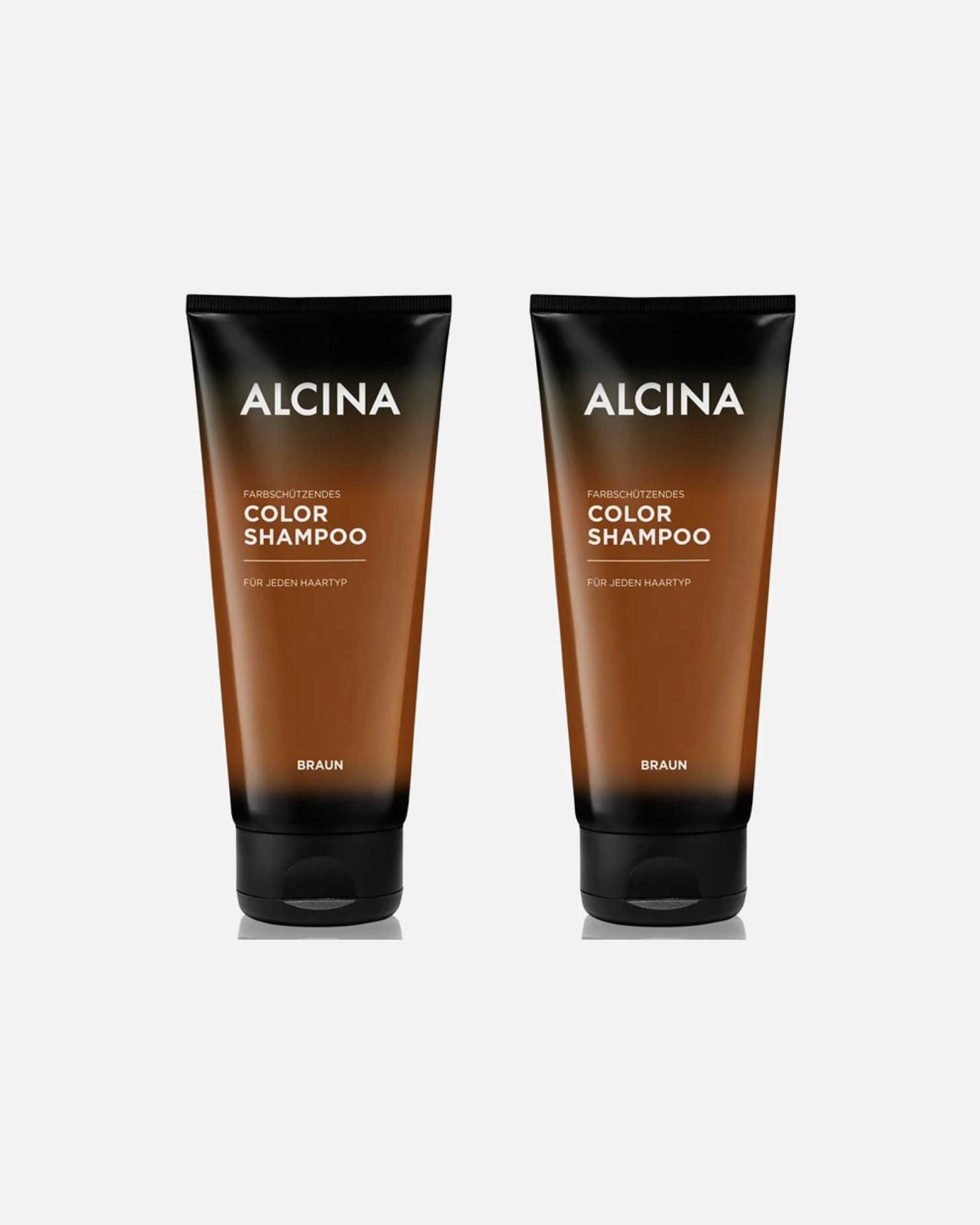 Shampoo für Weiblich Alcina Color-Shampoo 2er Set verschiedene Farben braun