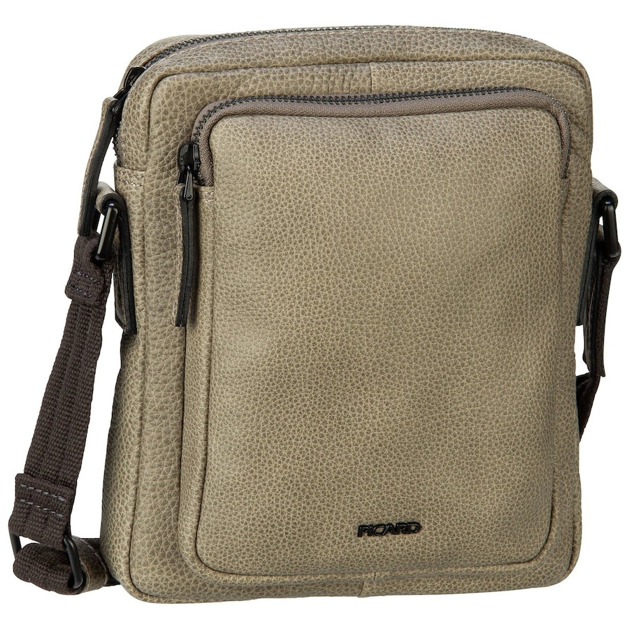 Picard Umhängetasche Casual Taupe Grau Herren