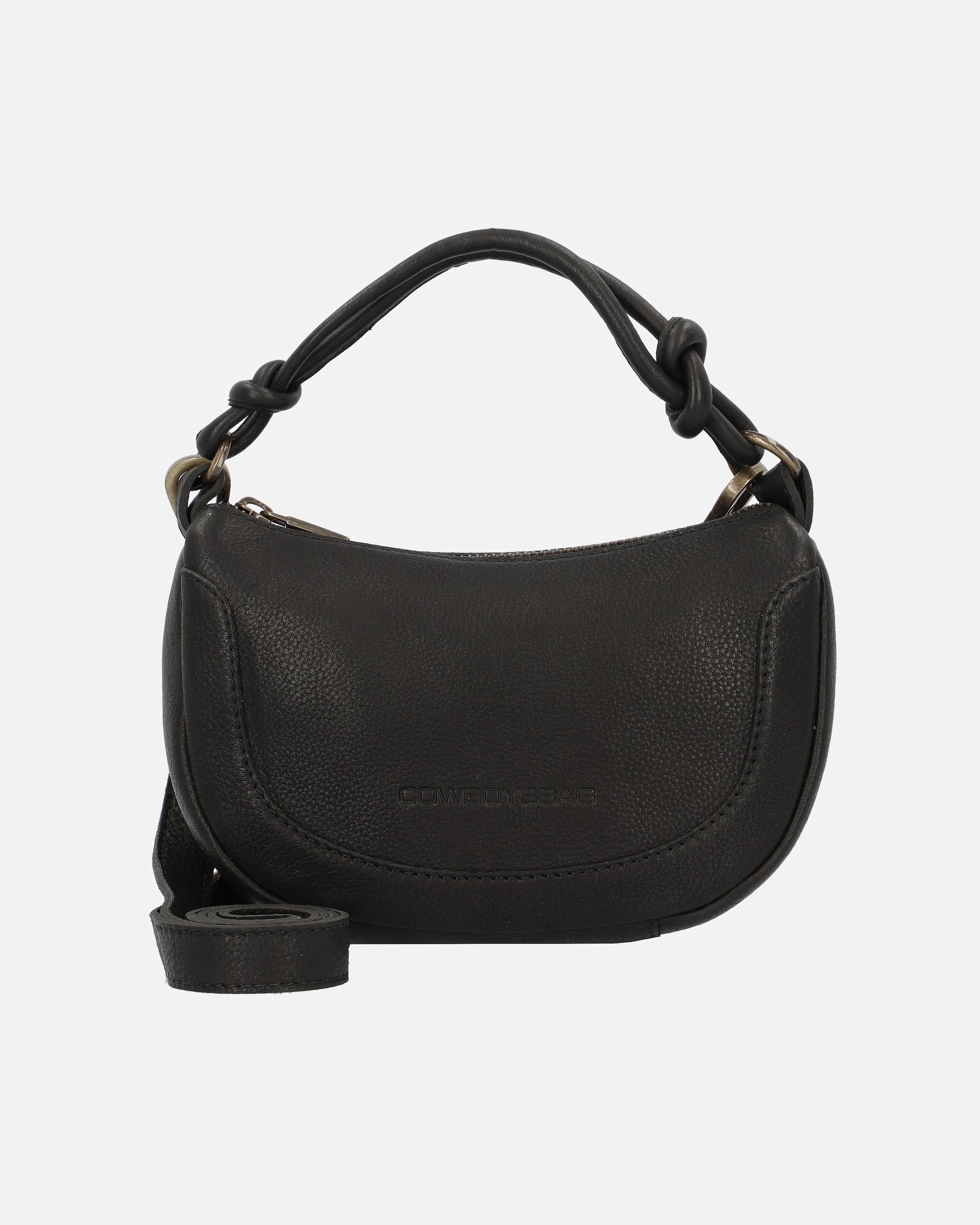 Clutch für Weiblich Cowboysbag Fredonia Henkeltasche black