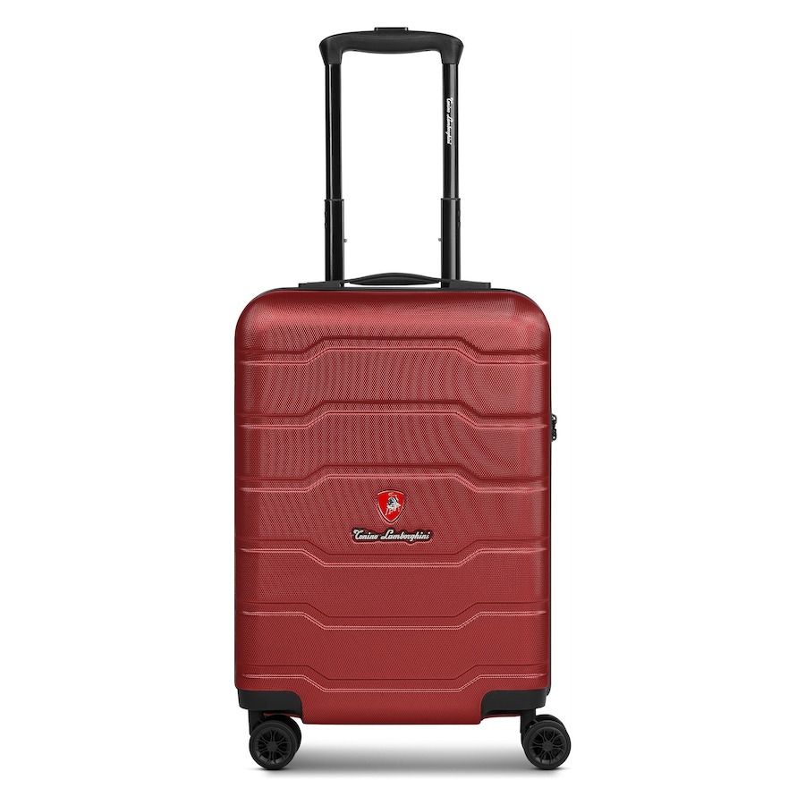 Tonino Lamborghini Bologna 4 Rollen Kabinentrolley S 53 cm dark red Rot Herren