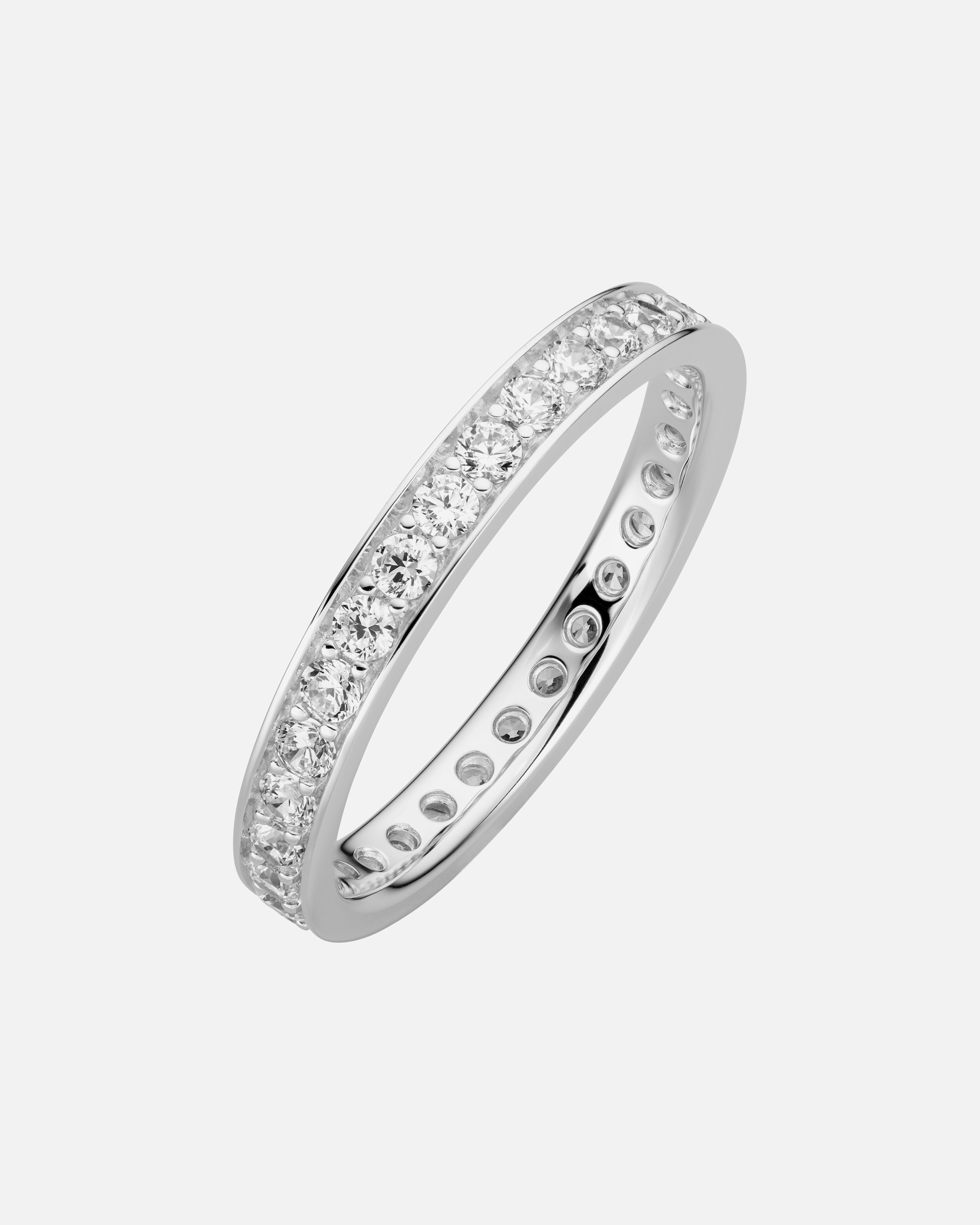 Ring für Weiblich Orolino Ring 333/- Gold Zirkonia weiß 060 (19,1)