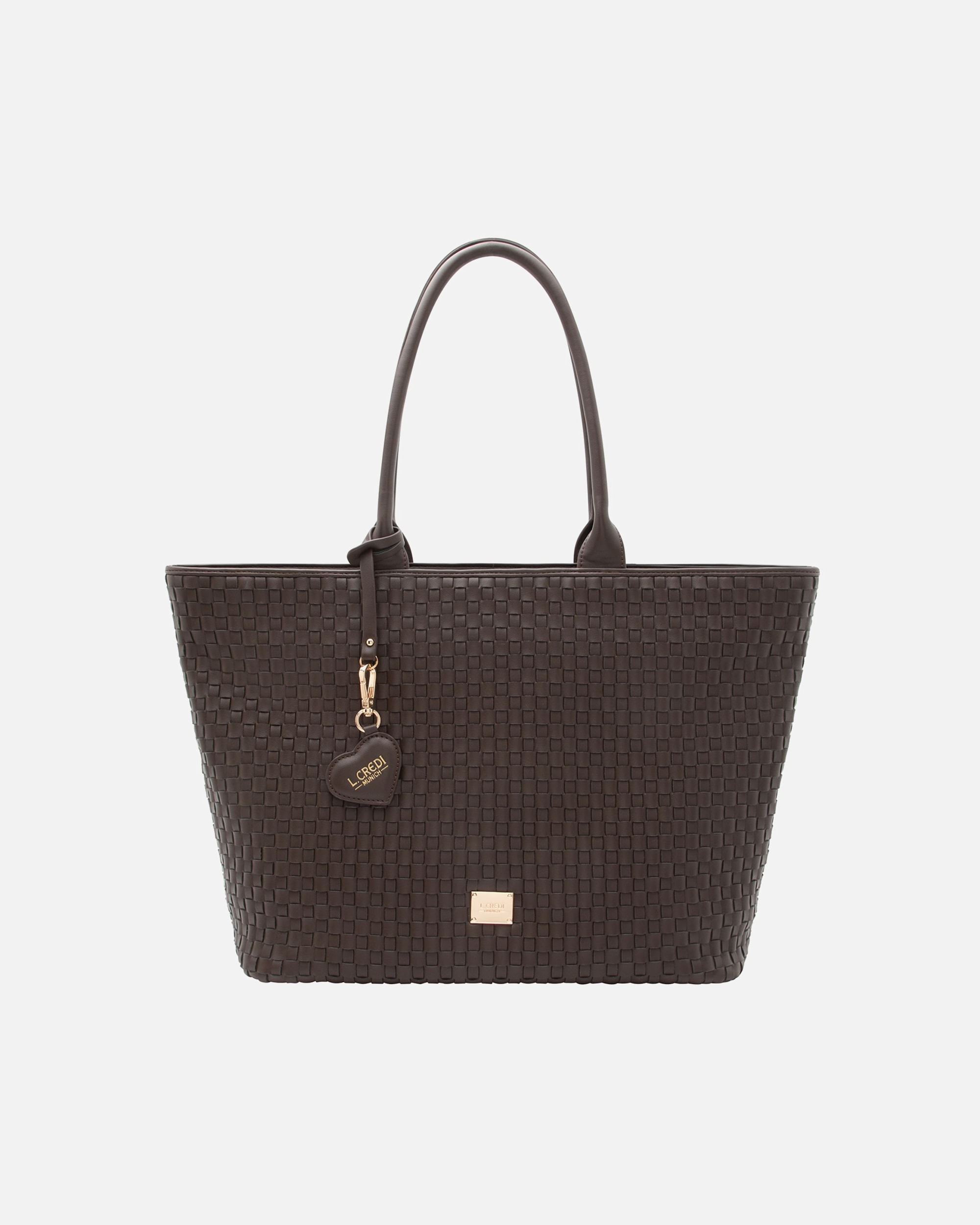 Clutch für Weiblich L.CREDI Radka Shopper chocolate