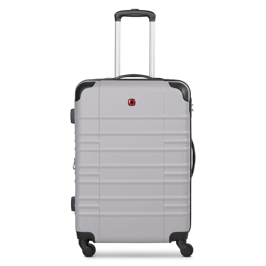 Wenger Amplar Evo 4 Rollen Trolley M 65 cm mit Dehnfalte cloud Grau Herren