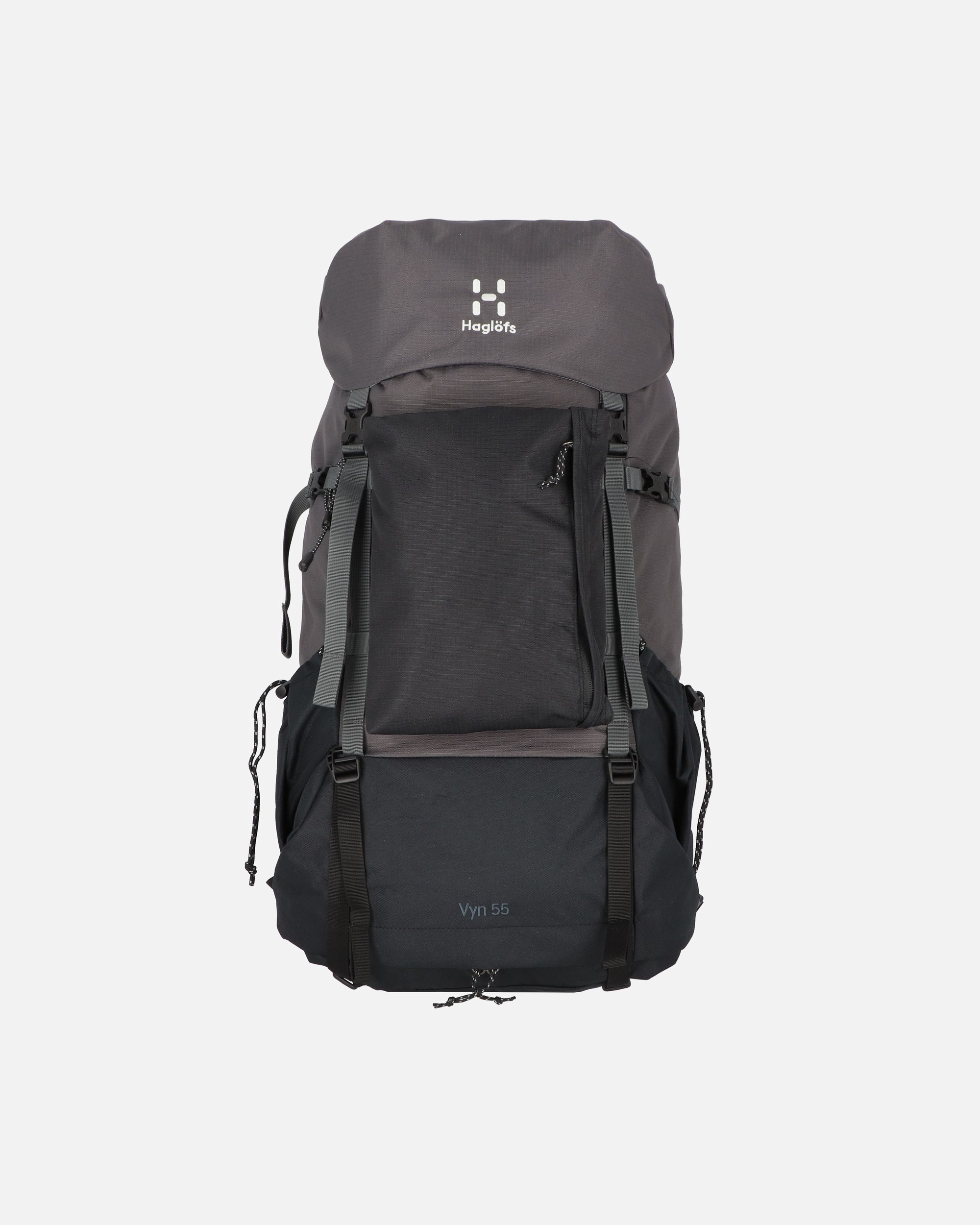 Rucksack für Männlich Haglöfs Vyn Wanderrucksack magnetite-true black