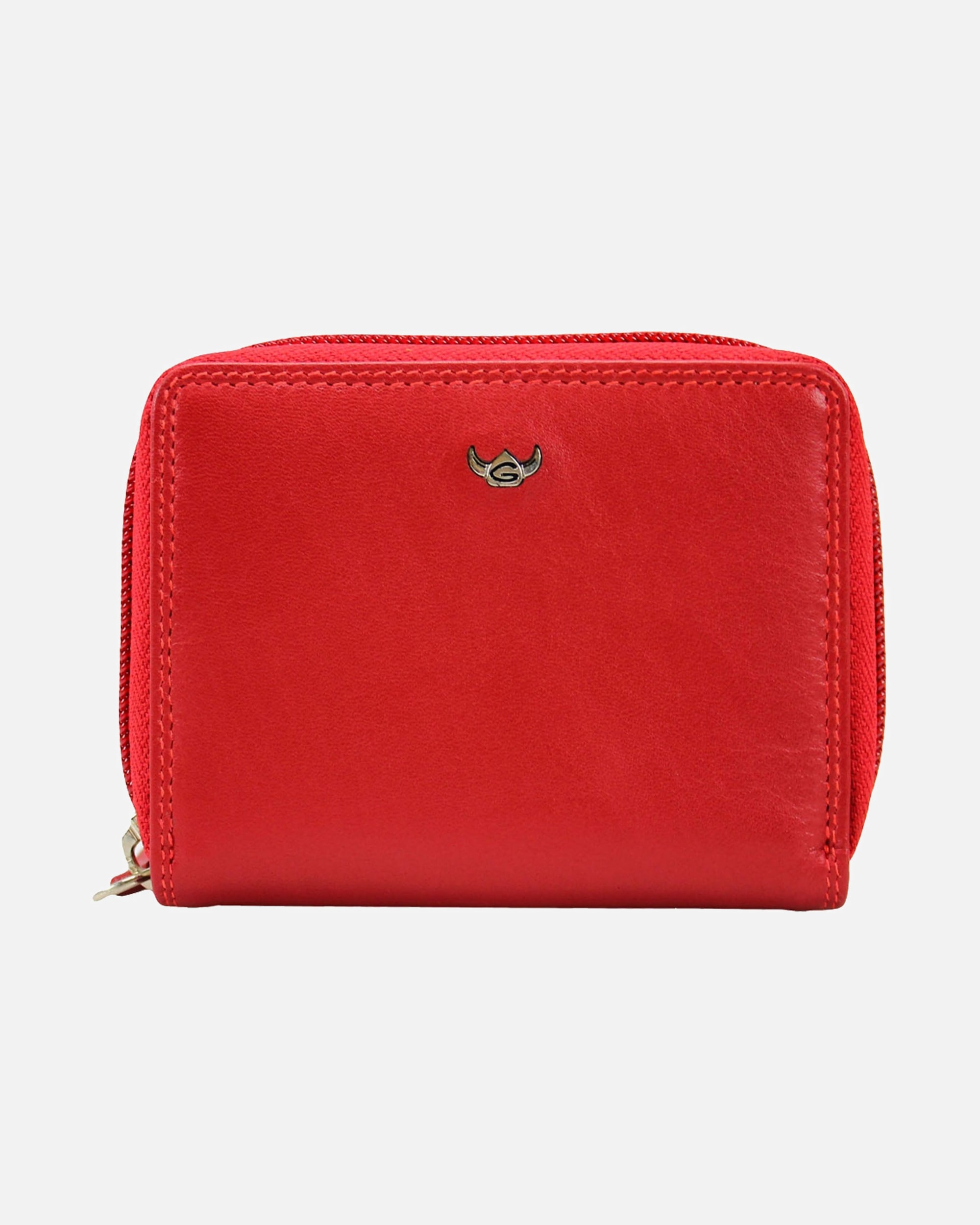 Etui für Männlich Golden Head Polo Kreditkartenetui rot