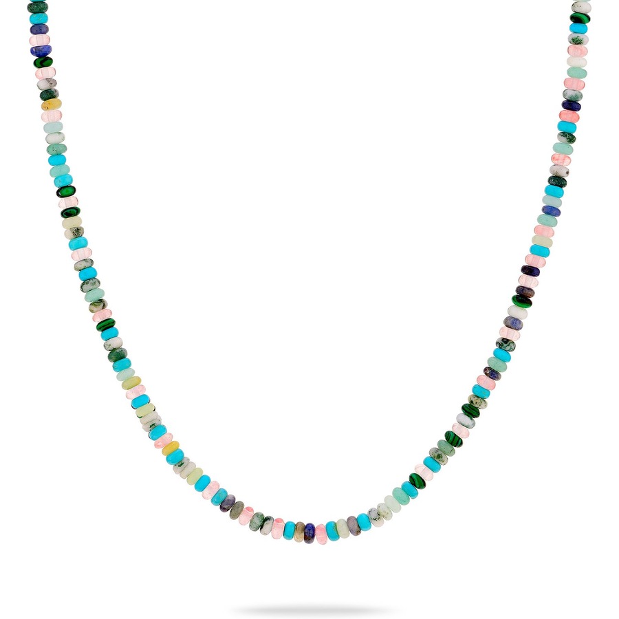 Tamaris Kette Edelstahl grün, mehrfarbig Damen