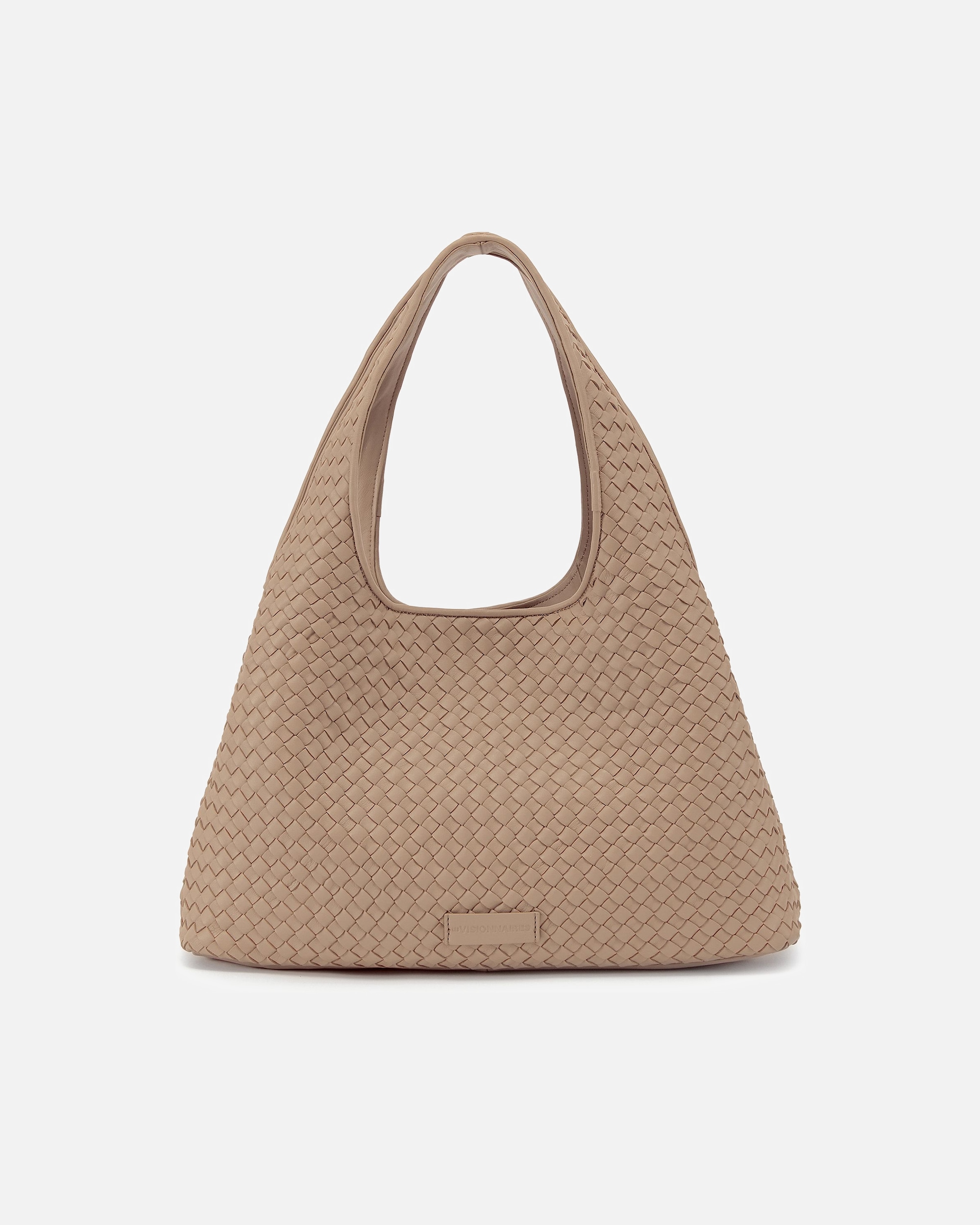Umhängetasche für Weiblich LES VISIONNAIRES Default Brand Line Paz Weave Schultertasche cream