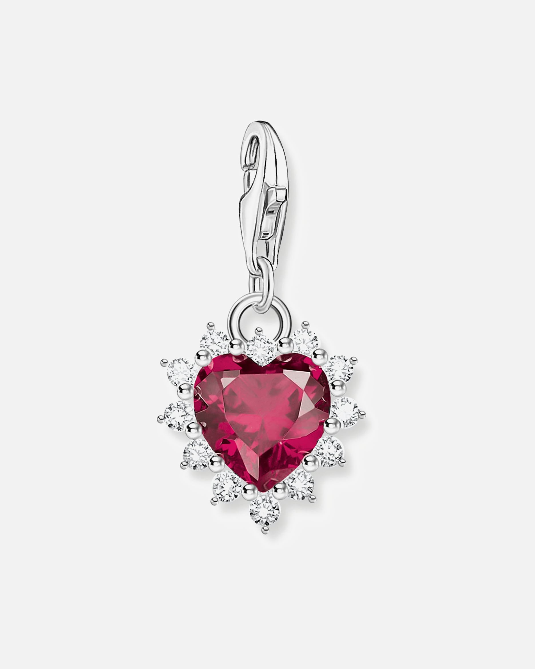 Anhänger für Weiblich Thomas Sabo Charm 925er Silber rot