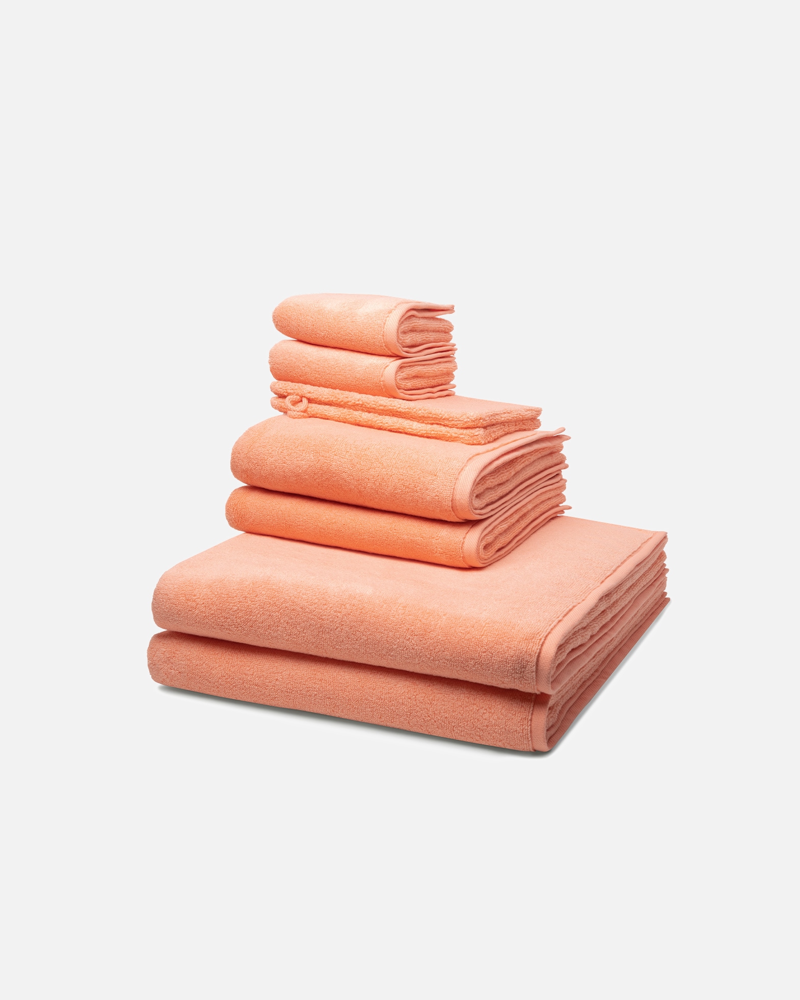 Handtuch für Unisex ROSS Sensual Skin 8-teilig Handtuch-Set Peach Pink