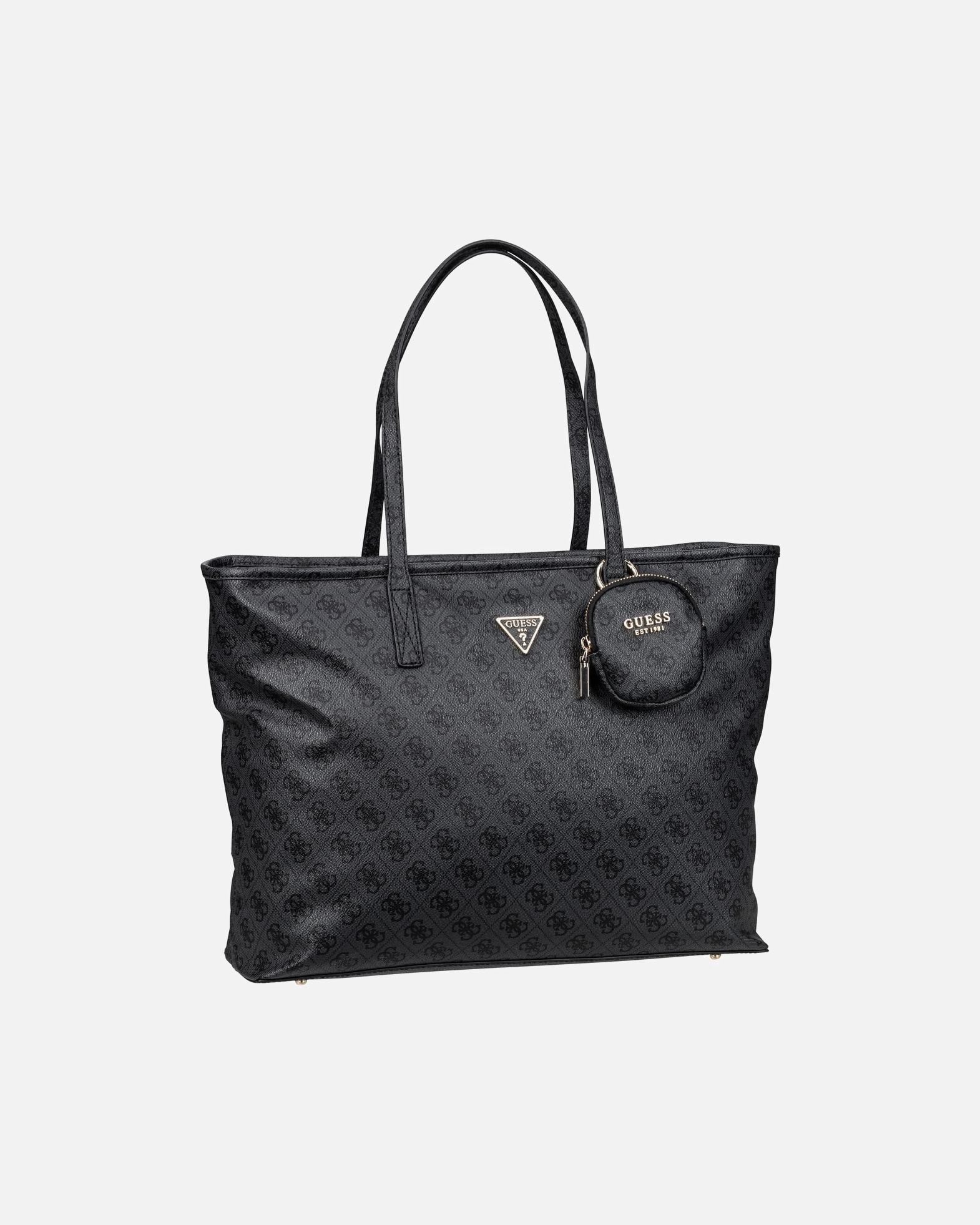 Shopper für Unisex Guess Shopper Power Play II Large Tech TO 24240 Logo Coal Logo