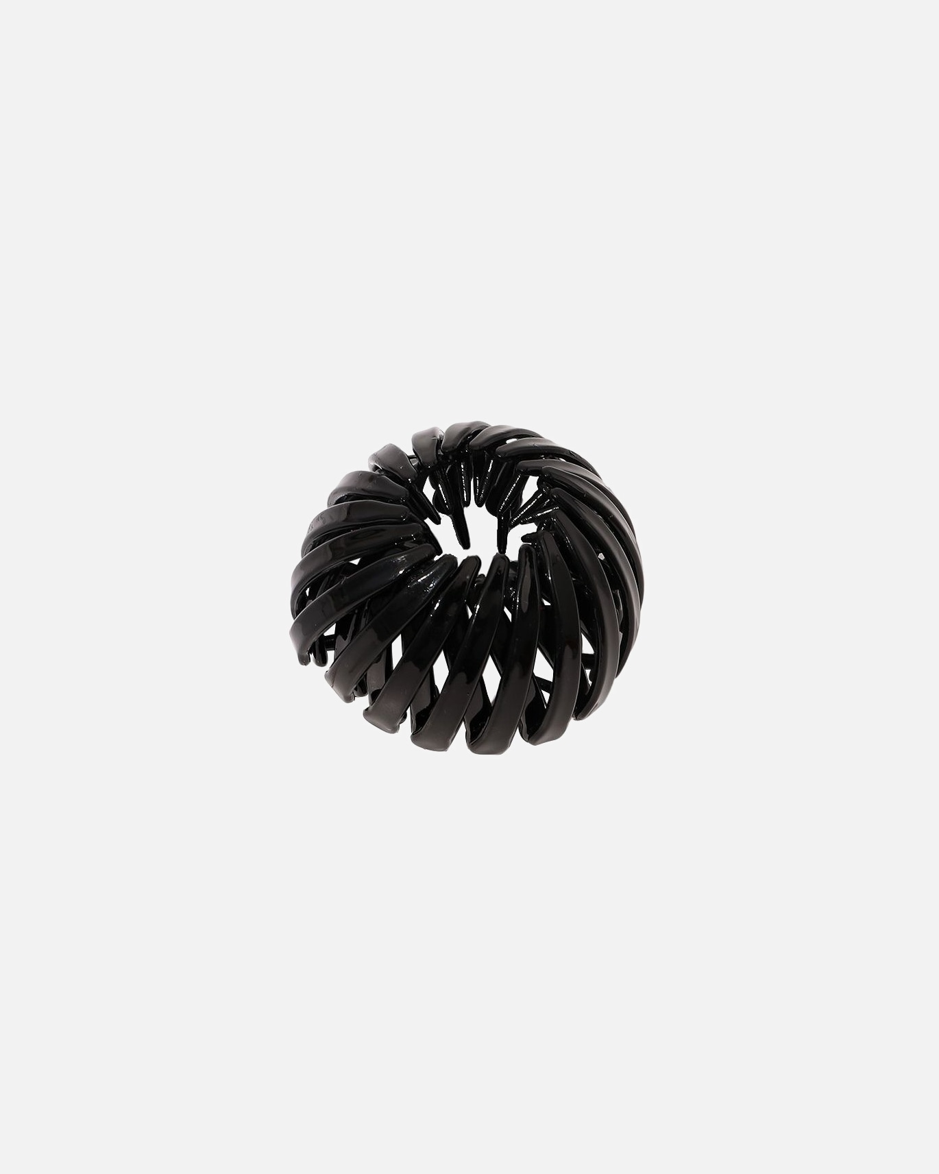 Haargummi für Weiblich SOHO Pesca Pferdeschwanz Spiral Schwarz