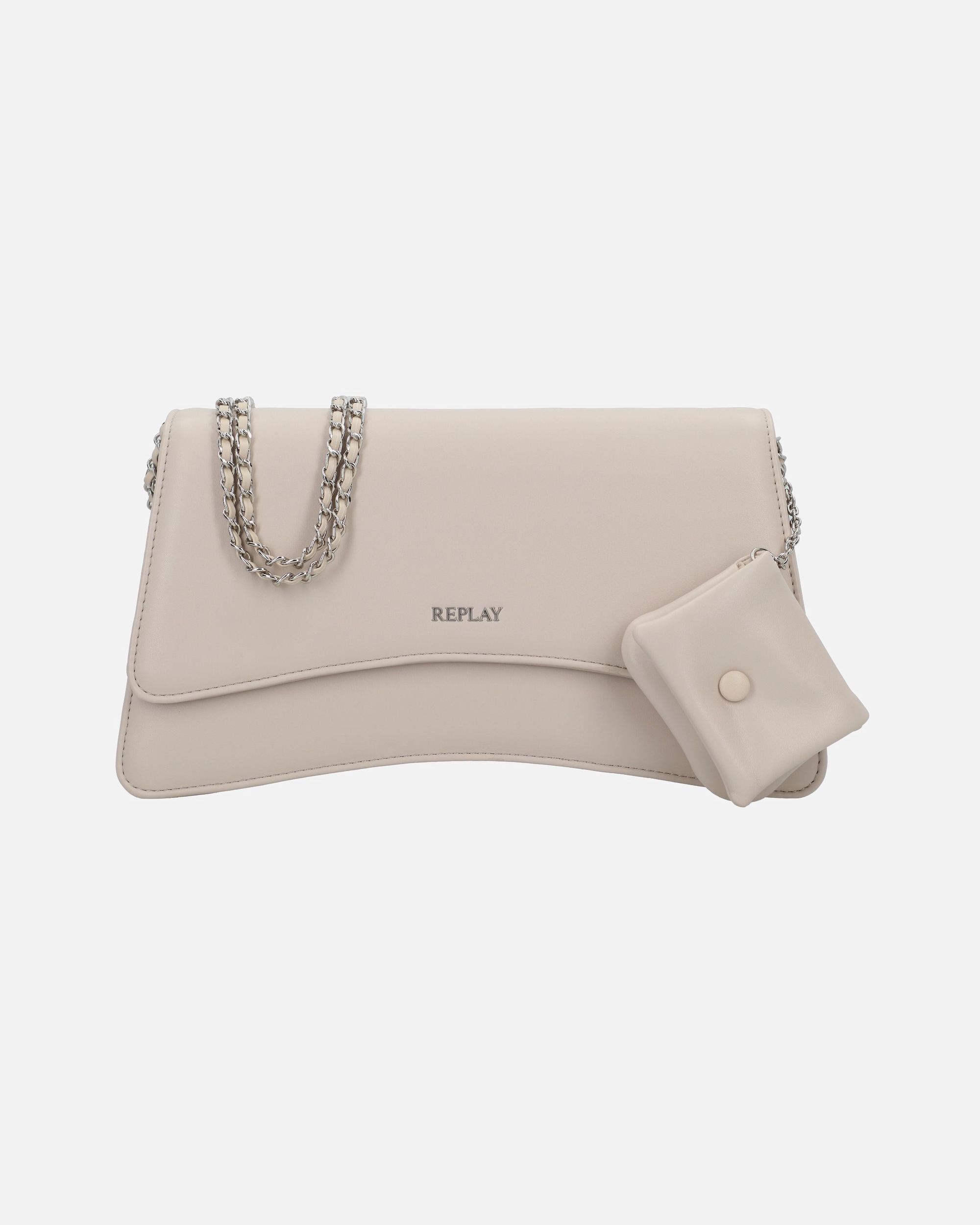 Handtasche für Weiblich Replay Umhängetasche lt grey