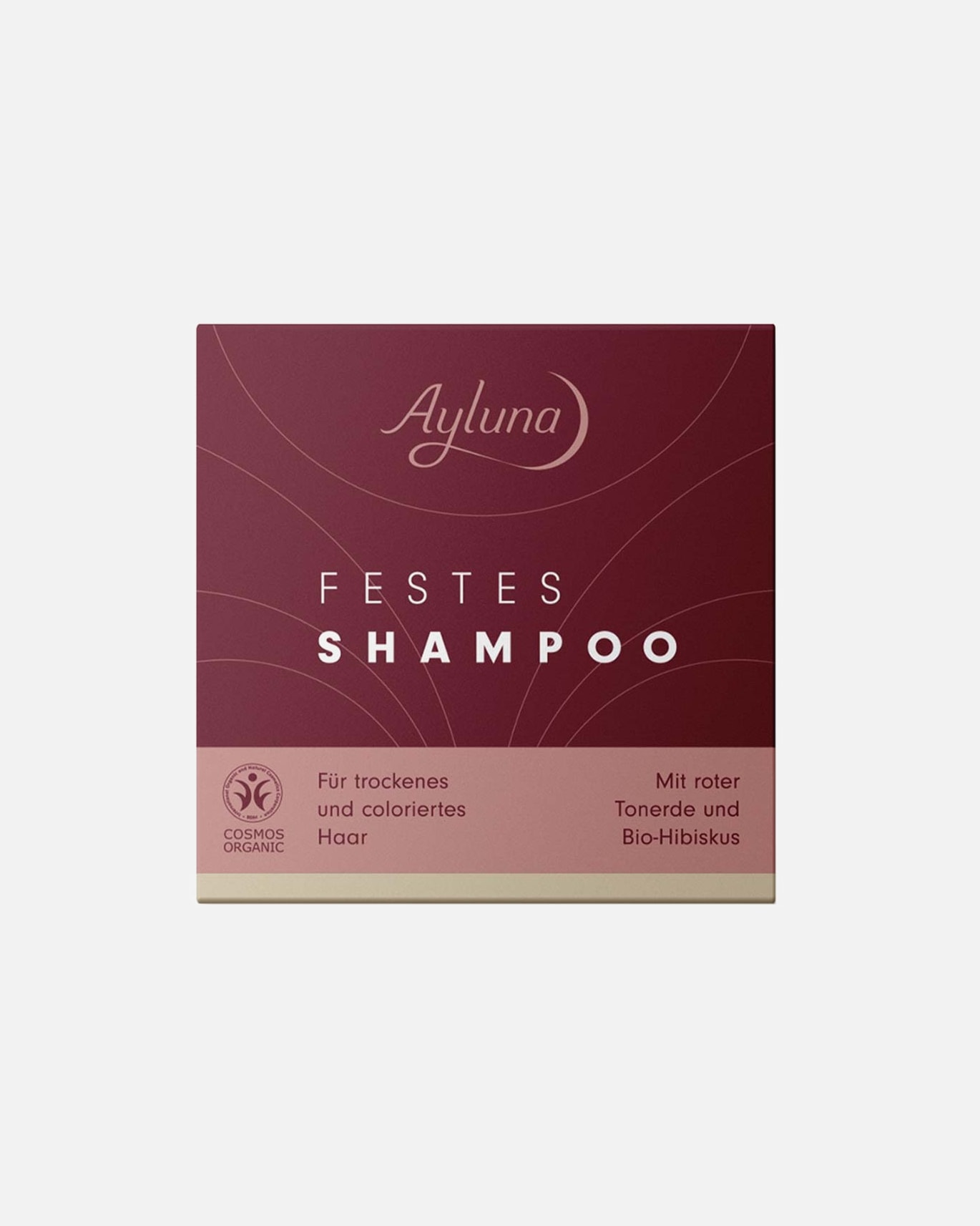 Shampoo für Weiblich Ayluna Naturkosmetik Festes Shampoo - Für trockenes Haar 60 g