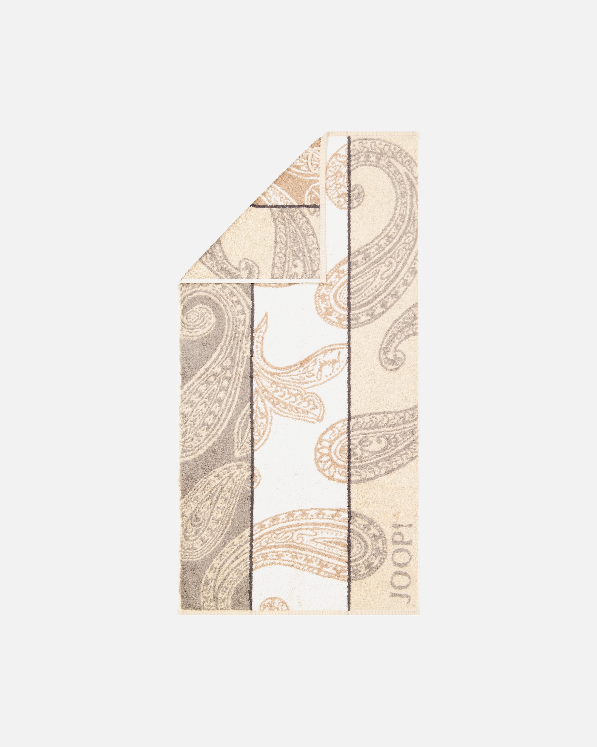 Handtuch für Unisex JOOP! JOOP! Handtücher Contour Paisley 1714 Creme - 37 Handtuch 50x100 cm