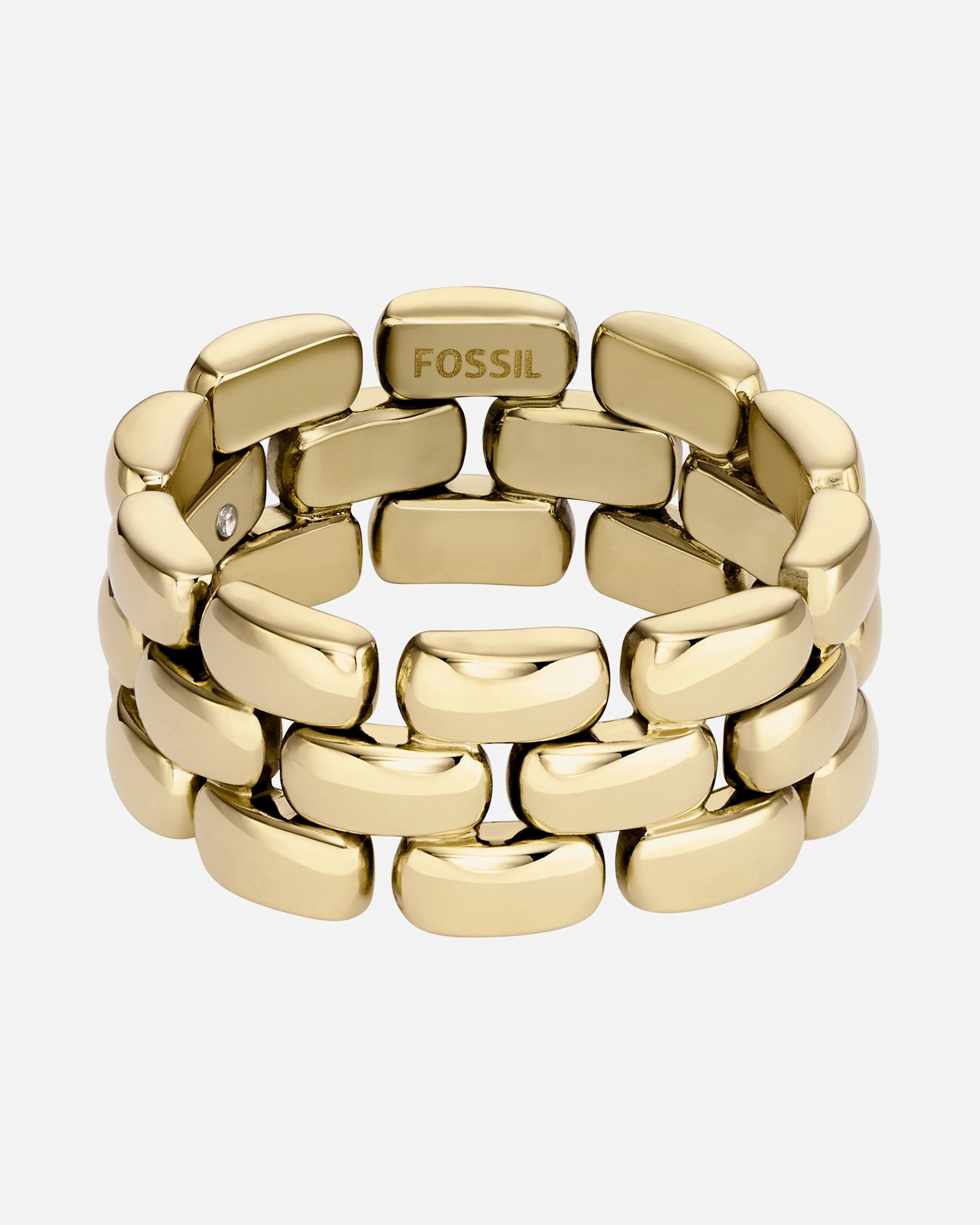 Ring für Weiblich Fossil Damenring Edelstahl 55