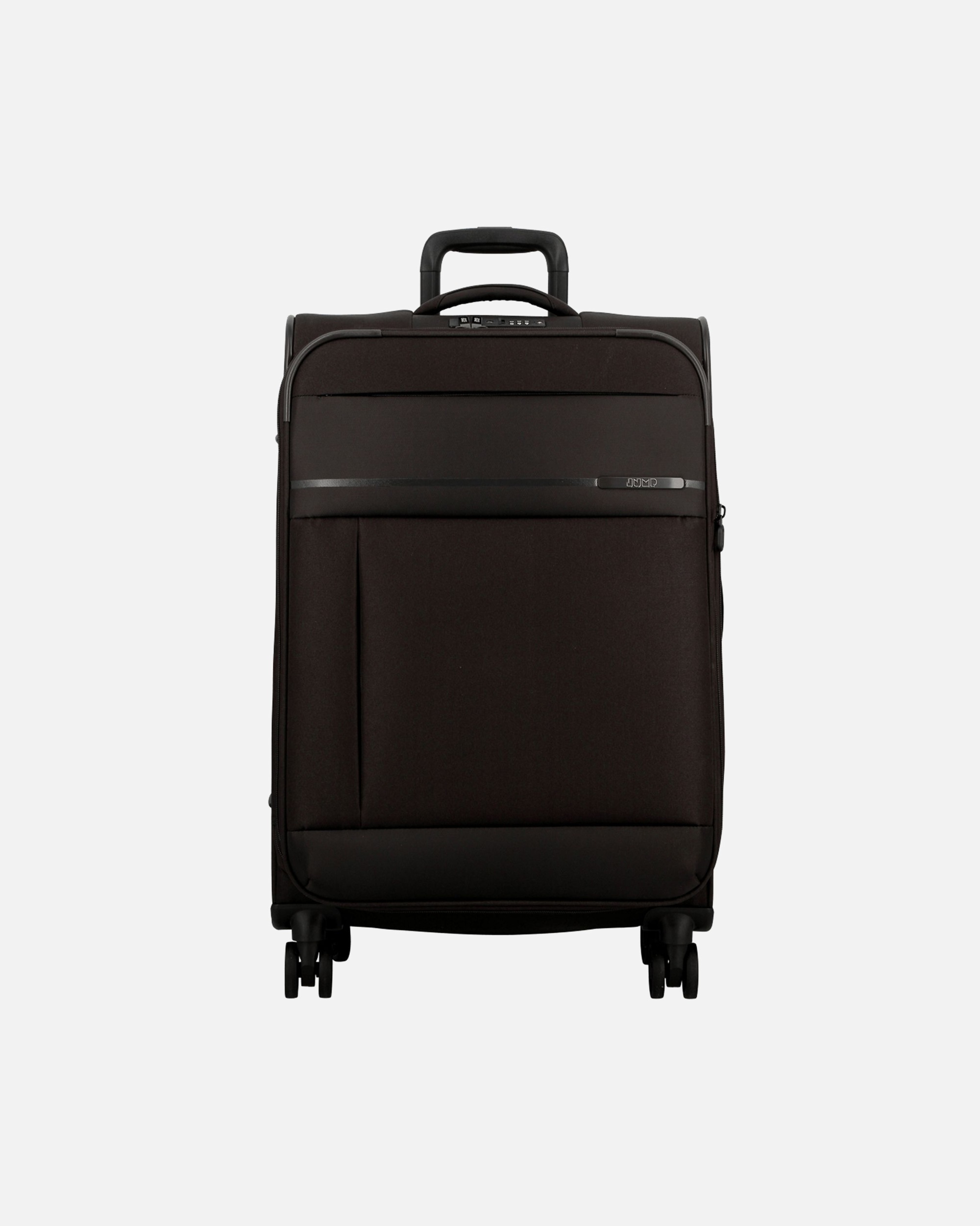 Koffer für Männlich Jump Monthélys 4 Rollen Trolley 67 cm mit Dehnfalte after dark