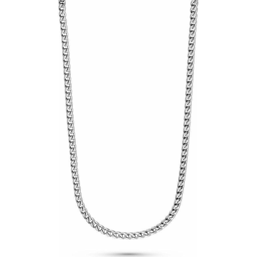 FAVS Kette Edelstahl silber Herren