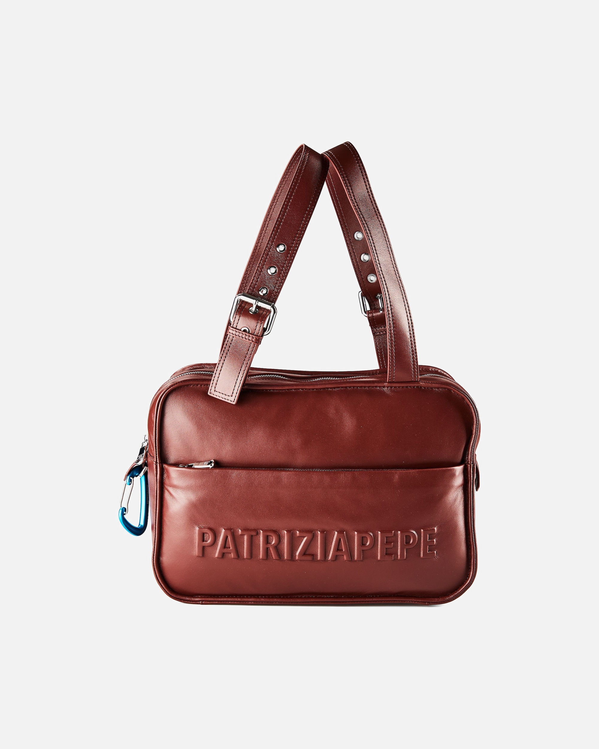 Clutch für Weiblich Patrizia Pepe Schultertasche hot brown