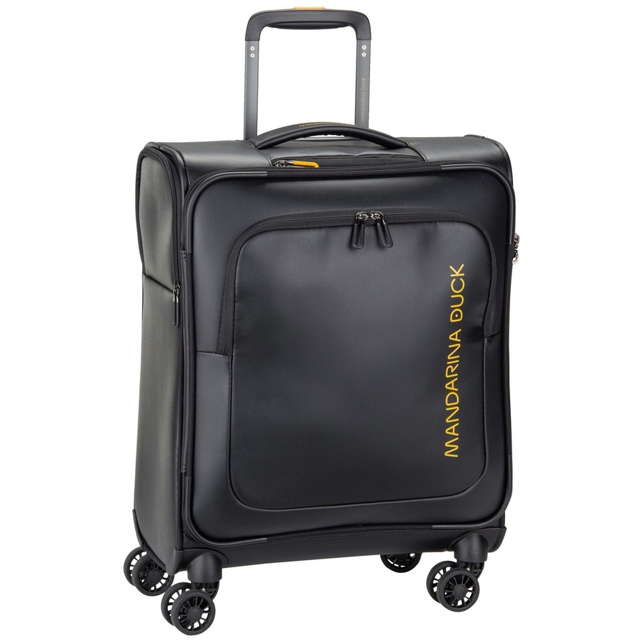 Mandarina Duck Trolley Eco Coated OSV01 Black Schwarz