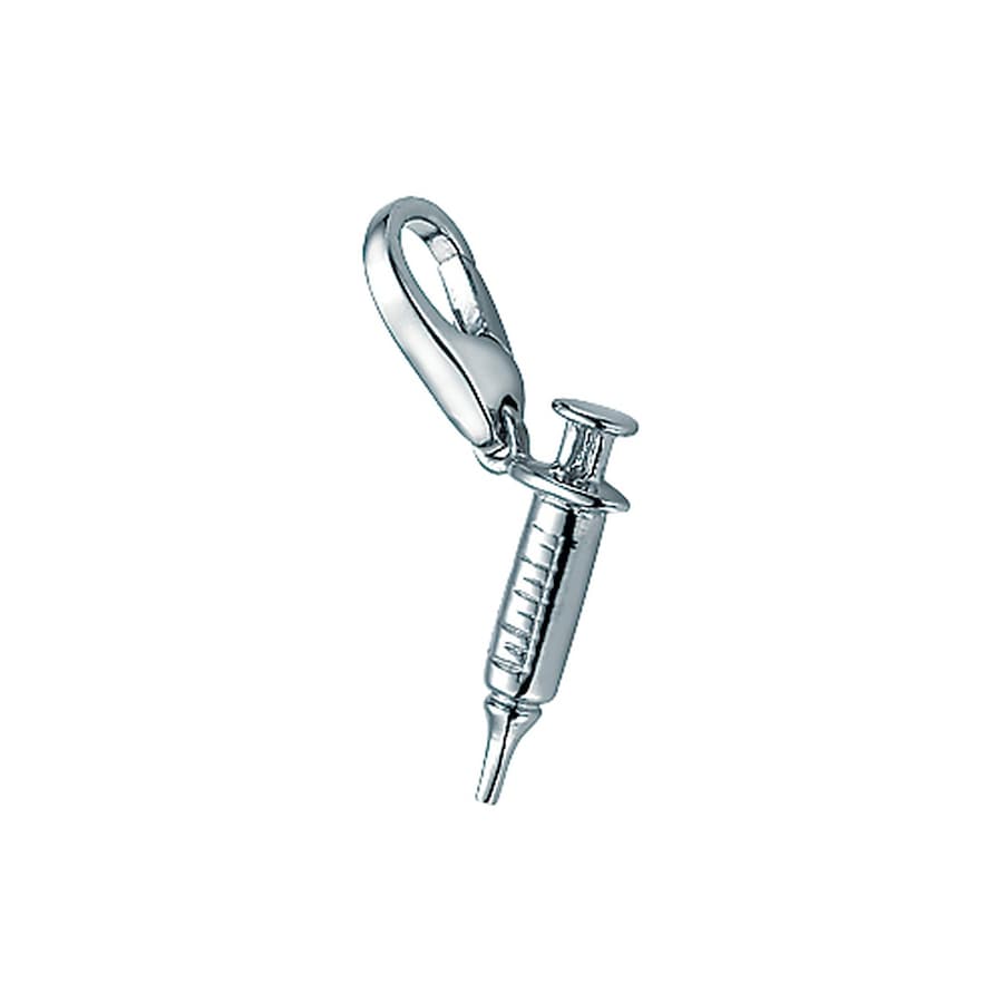 Giorgio Martello Milano Charm Spritze, Silber 925 Onesize Damen
