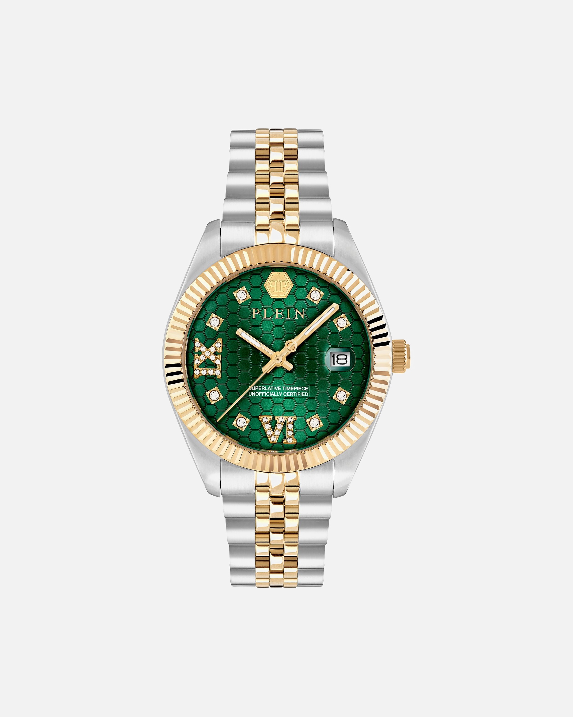 Uhr für Weiblich PHILIPP PLEIN Damenuhr Edelstahl bicolor