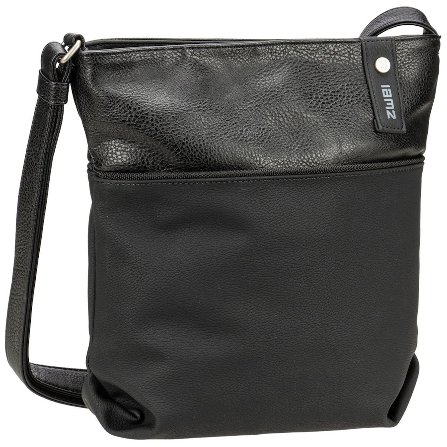 ZWEI Beuteltasche Jana J10 Nubuk/Black Schwarz Damen