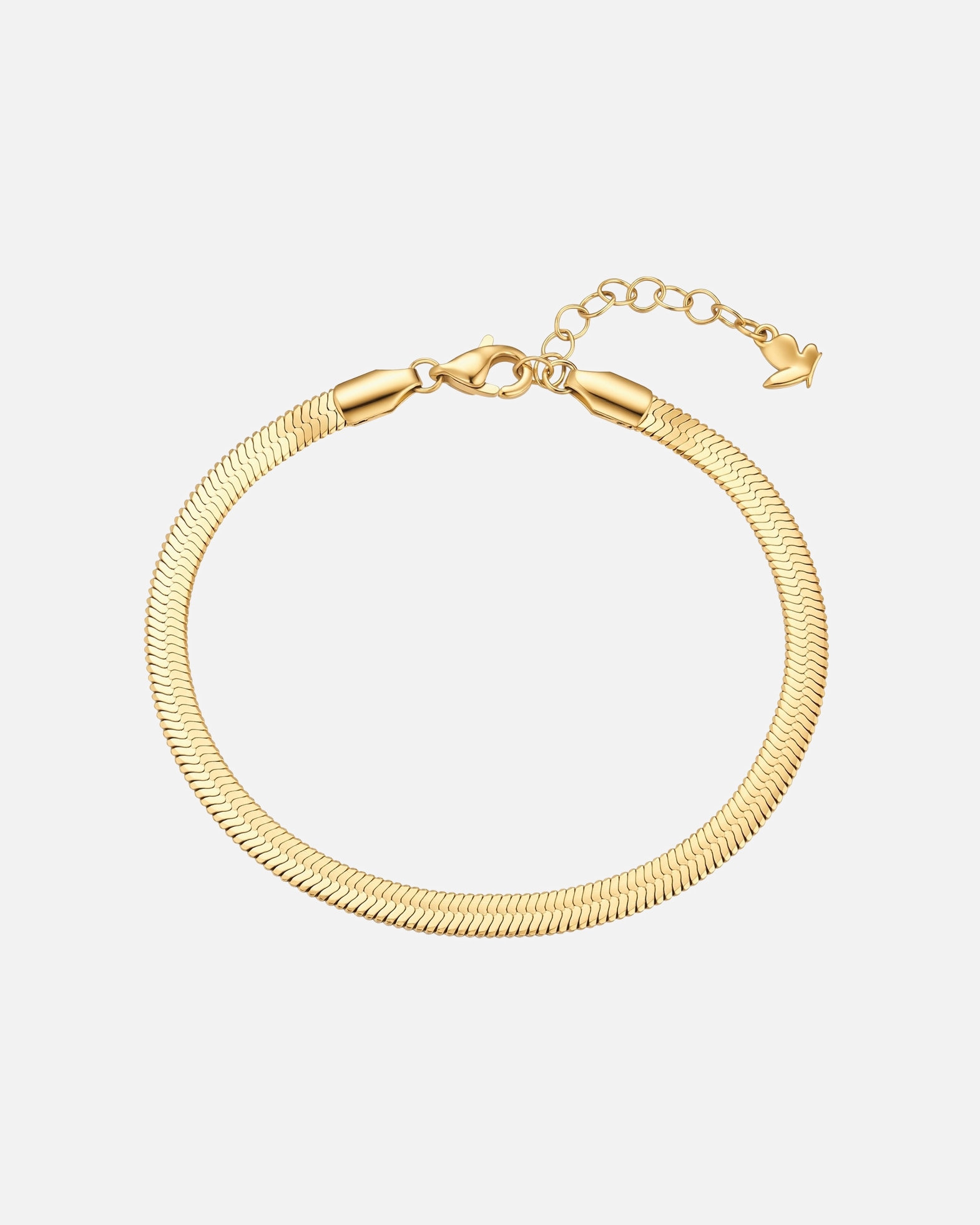 Armband für Weiblich Glanzstücke München Armband aus Edelstahl in Gelbgold 17,0 cm Basislänge + 3,0 cm Verlängerung
