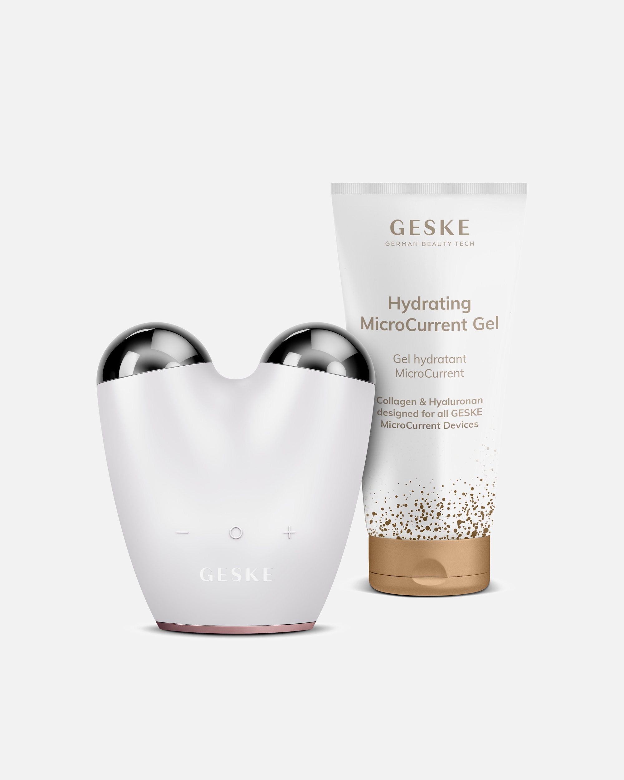 Multifunktionsgerät für Unisex GESKE MicroCurrent Face-Lifter 6 in 1 inkl. Hydrating MicroCurrent Gel Starlight
