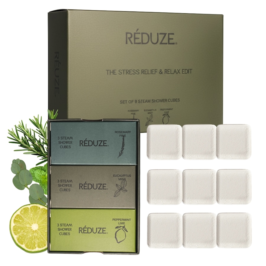 RÉDUZE Steam Shower Cubes 'The Stress Relief & Relax Edit'